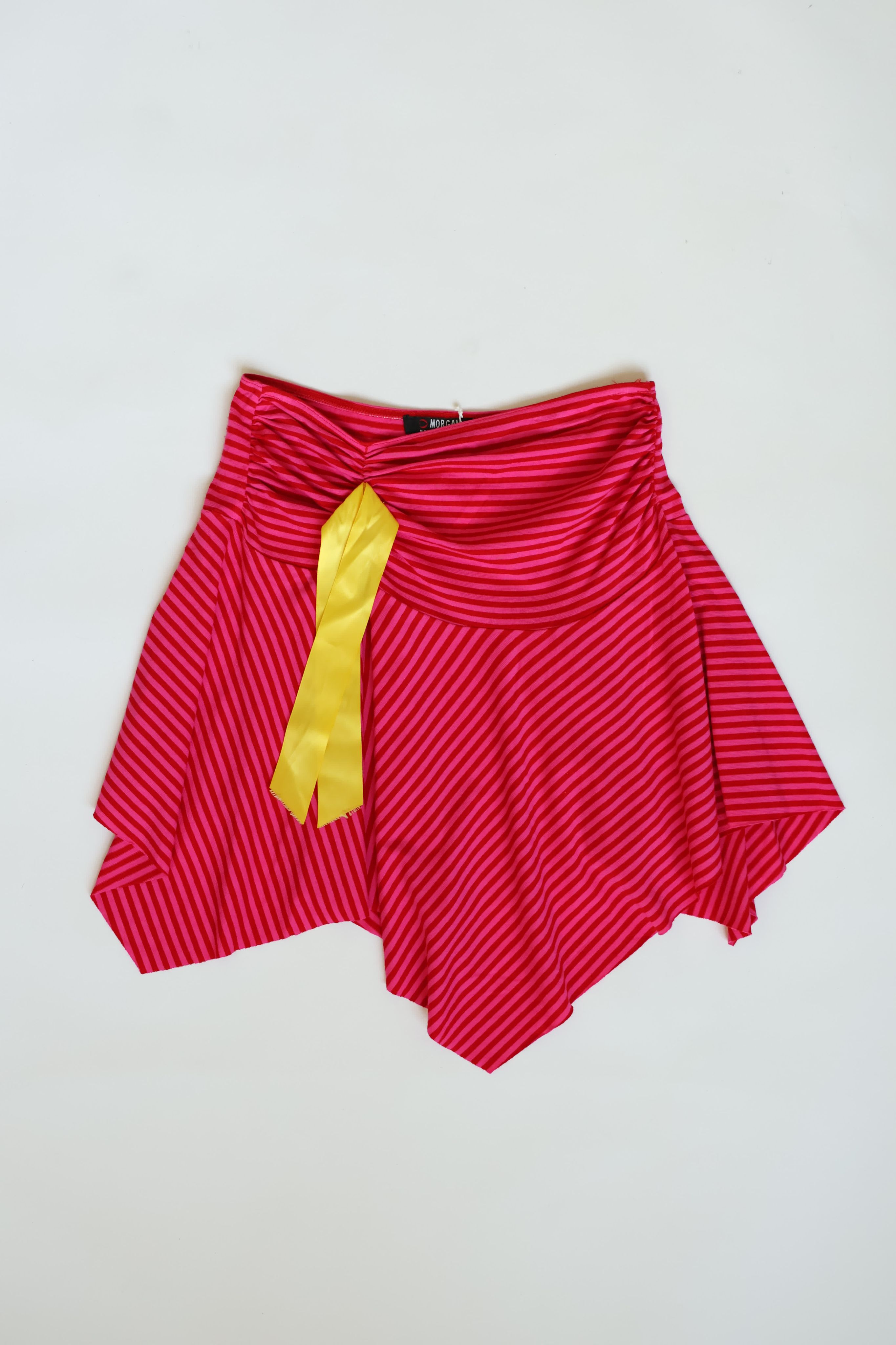 Morgan de toi 粉色條紋裙子 Pink Striped Skirt