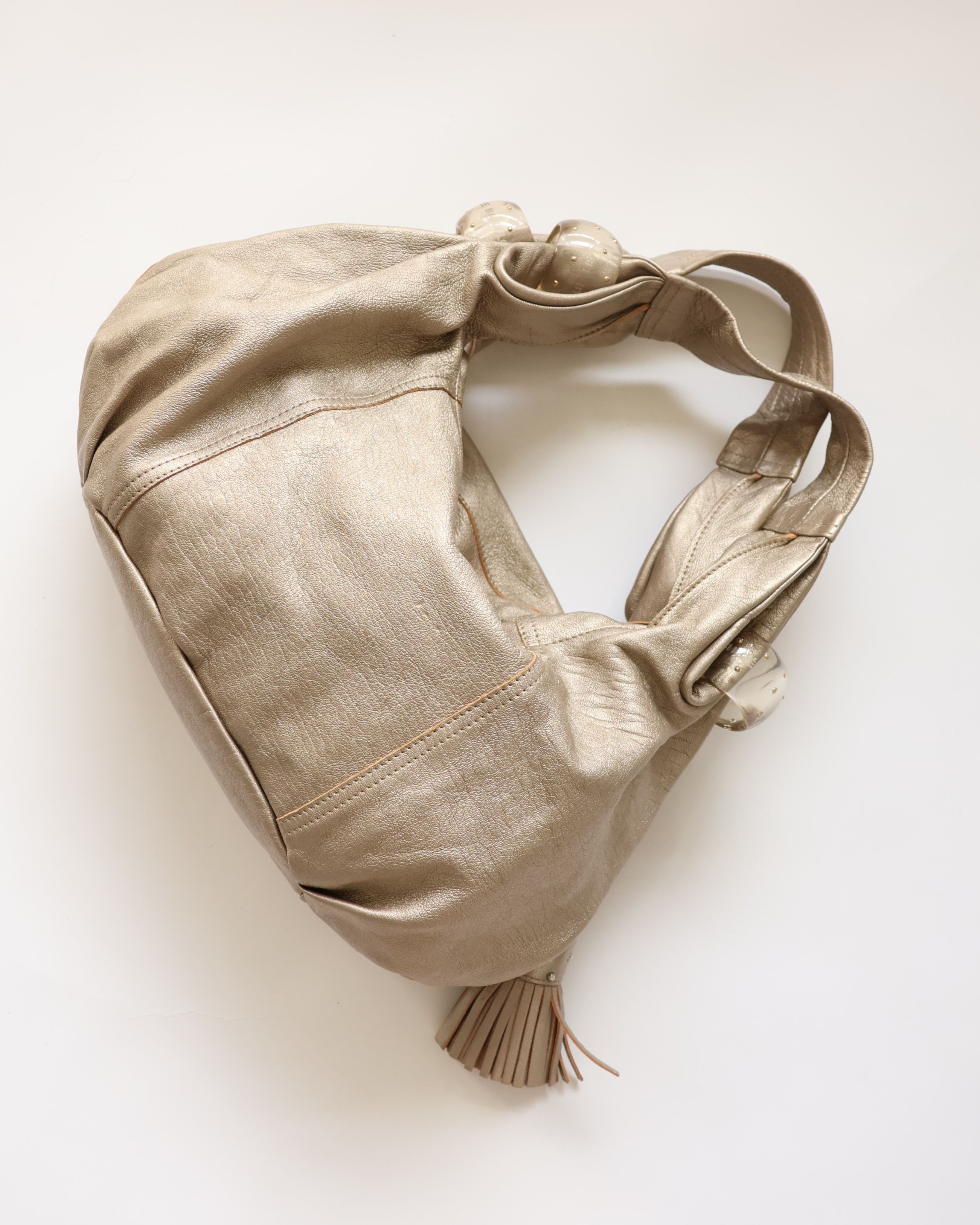 See by Chloe金色透明珠大包