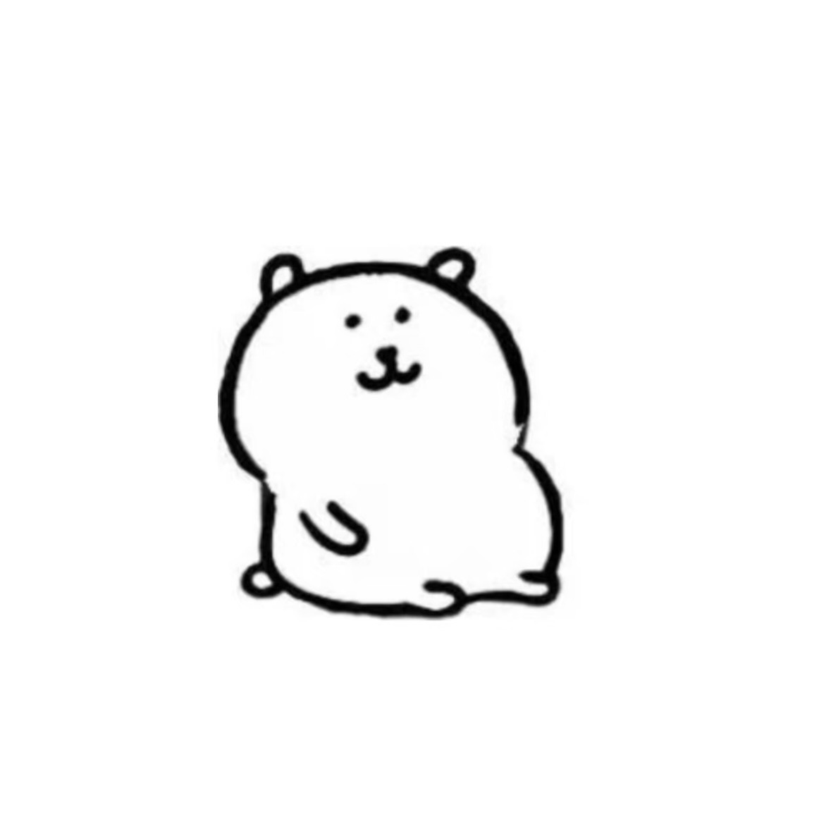 現貨－自嘲熊－手捧坐姿娃