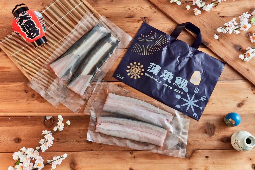 生鰻片一公斤（需烹調煮熟）