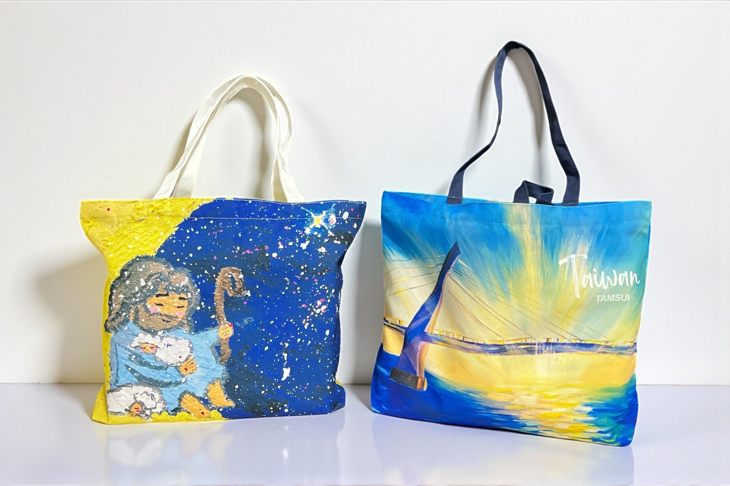 244公益計劃-拾遺畫話 X 曉祝禮聯名款肩背提袋-在你身邊系列