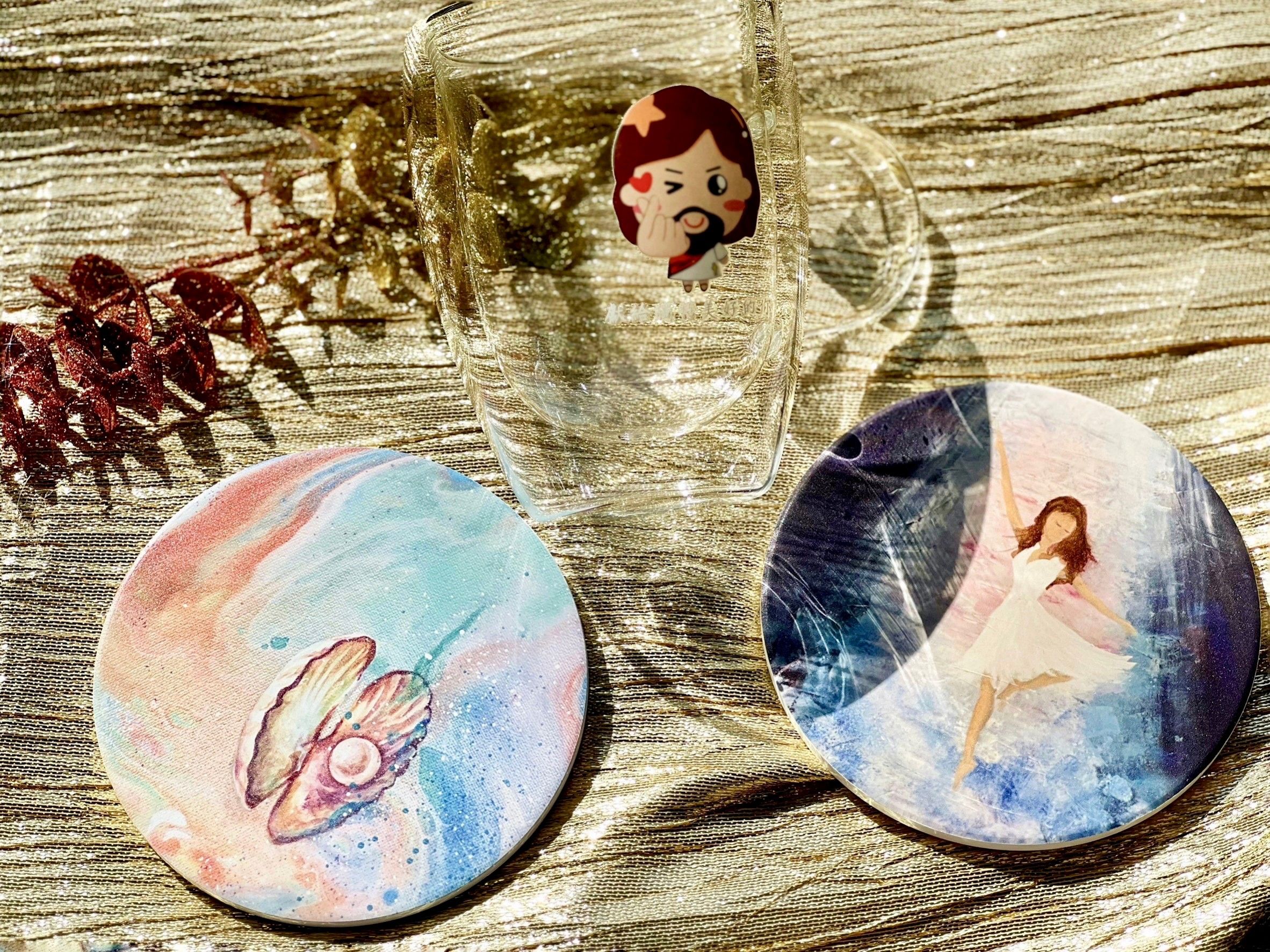 244公益計劃 拾遺畫話 情人節聯名款 耶叔原創設計