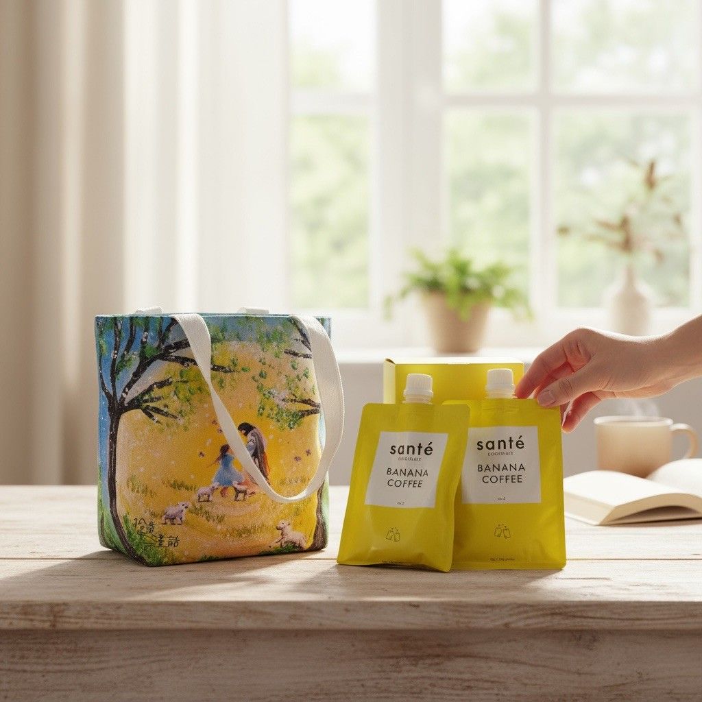 244公益計劃-拾遺 x 香蕉咖啡黑巧風味-日常組 在你身邊系列 限量聯名禮盒