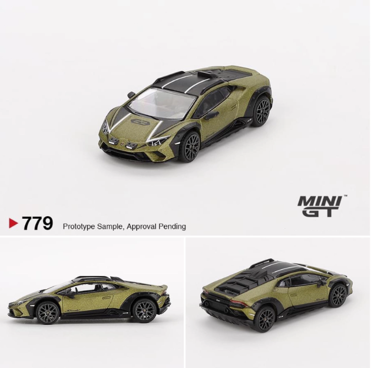 MINIGT 779 Lamborghini Huracán Sterrato Verde Gea Matt MINI