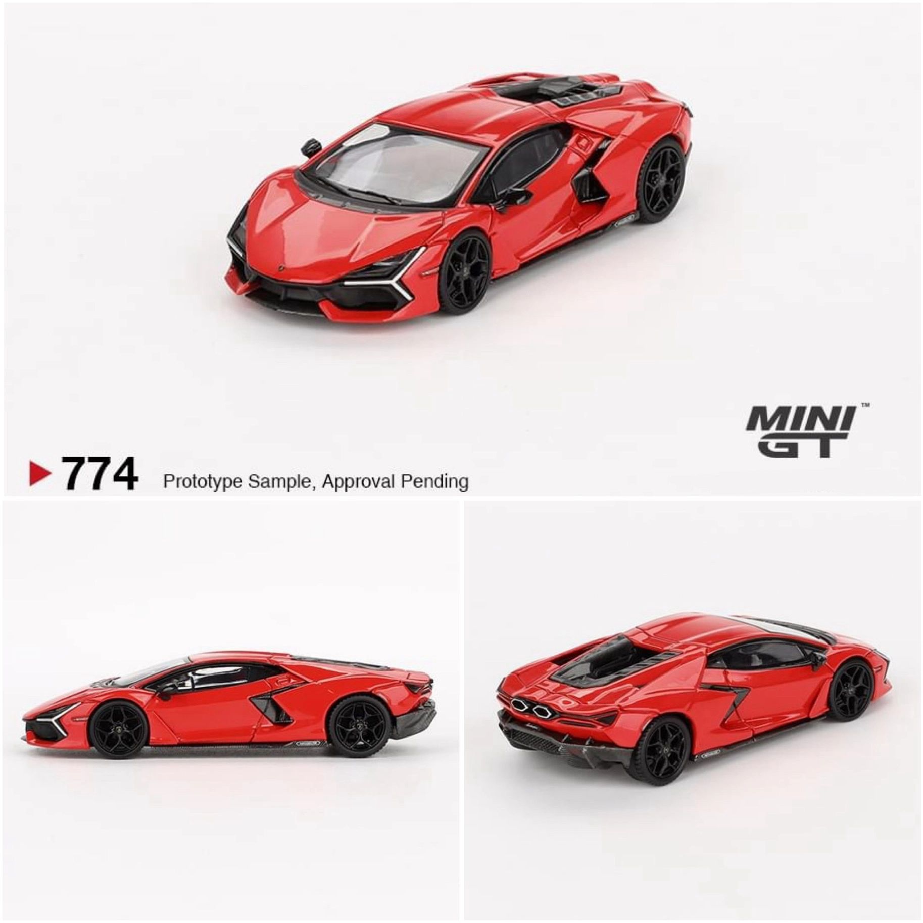 MINIGT 774 1/64 藍寶堅尼 Lamborghini Revuelto Arancio Dac Lucido