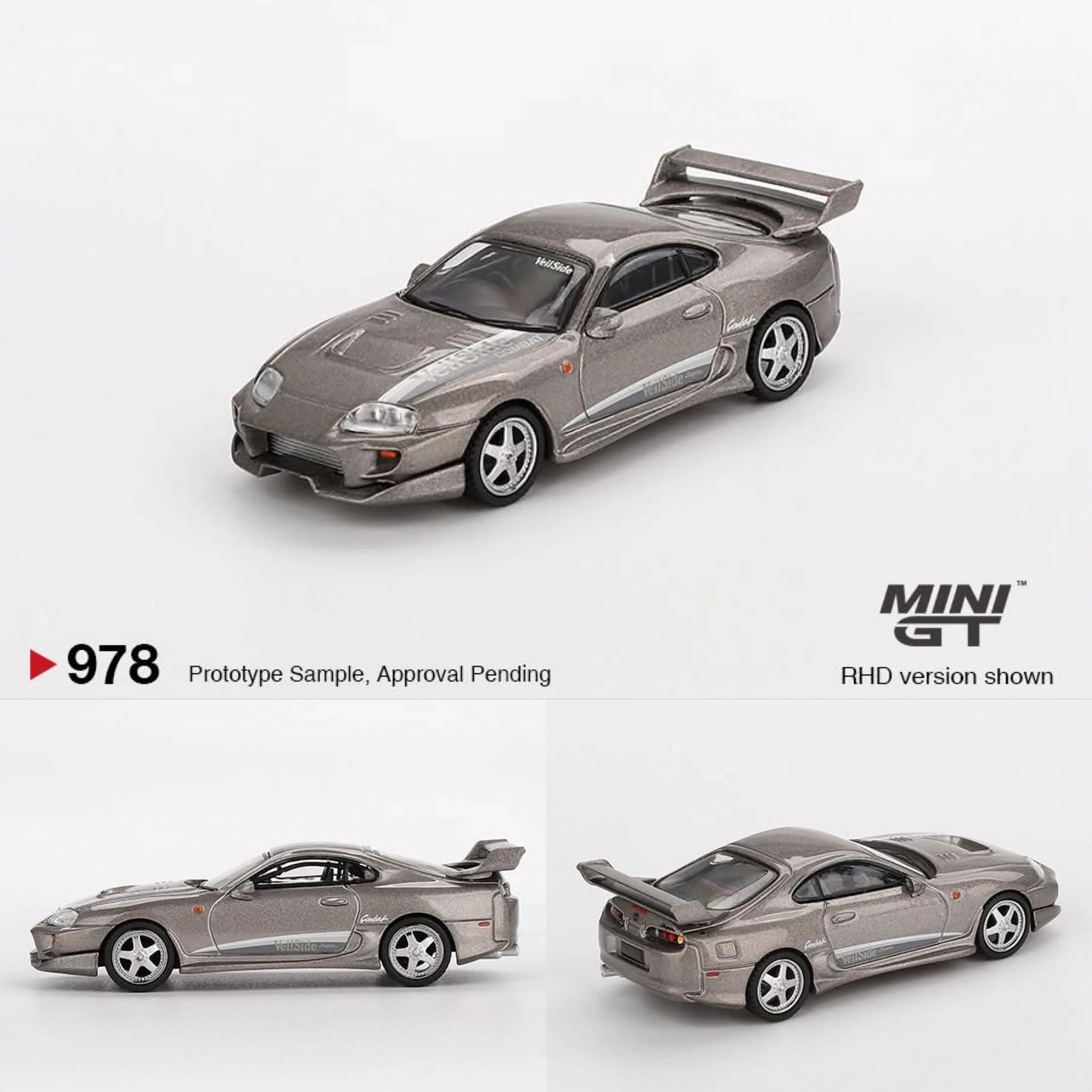 MINI GT 978 Toyota Supra VeilSide Combat V-II Combat 灰色