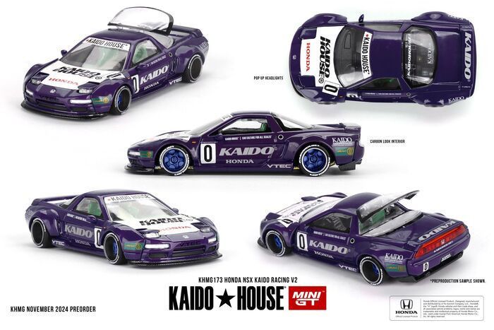 Kaido House X MINIGT 1/64 本田 Honda NSX Kaido Racing V2