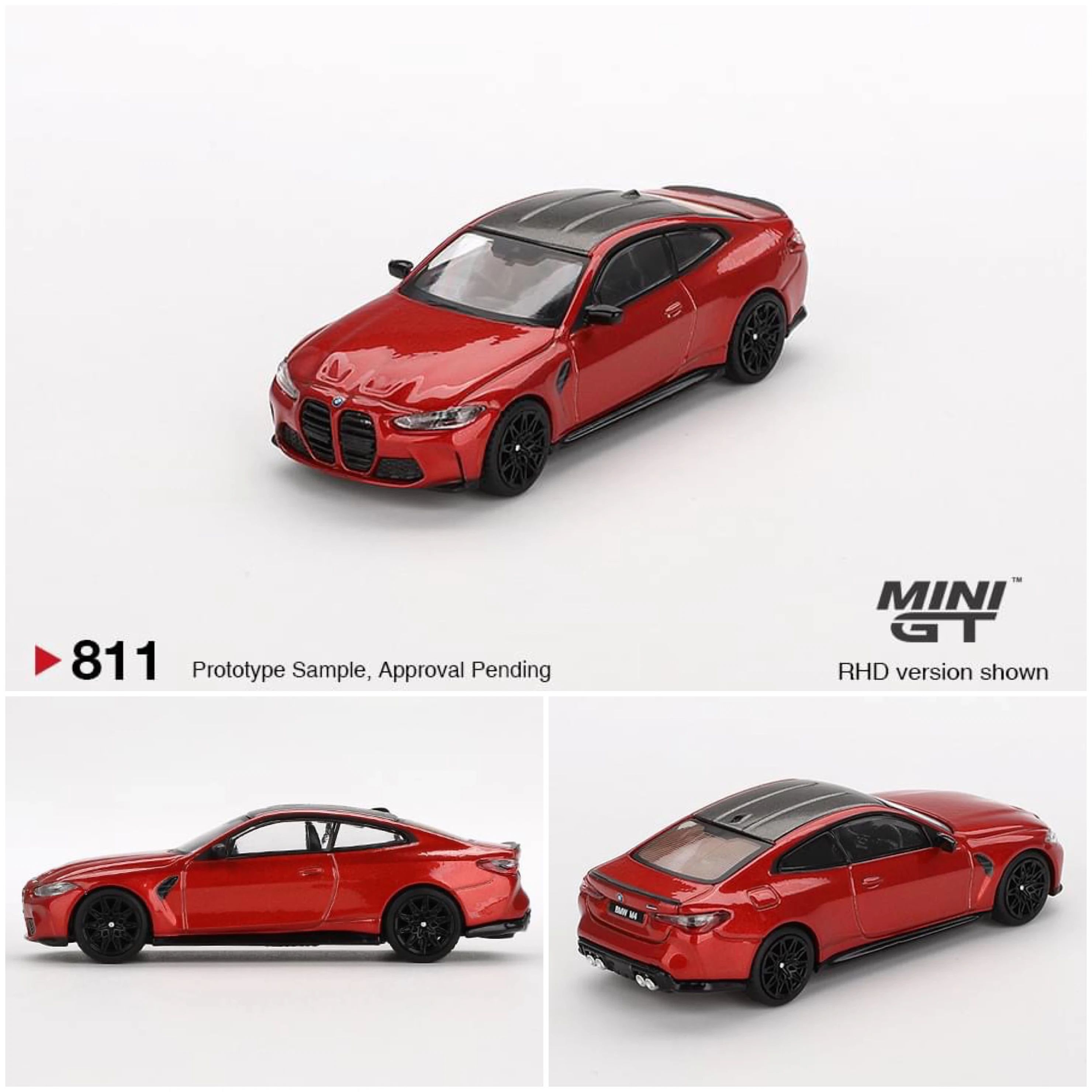 MINIGT MINI GT 811 BMW M4 Competition G82 Sahkir Orange