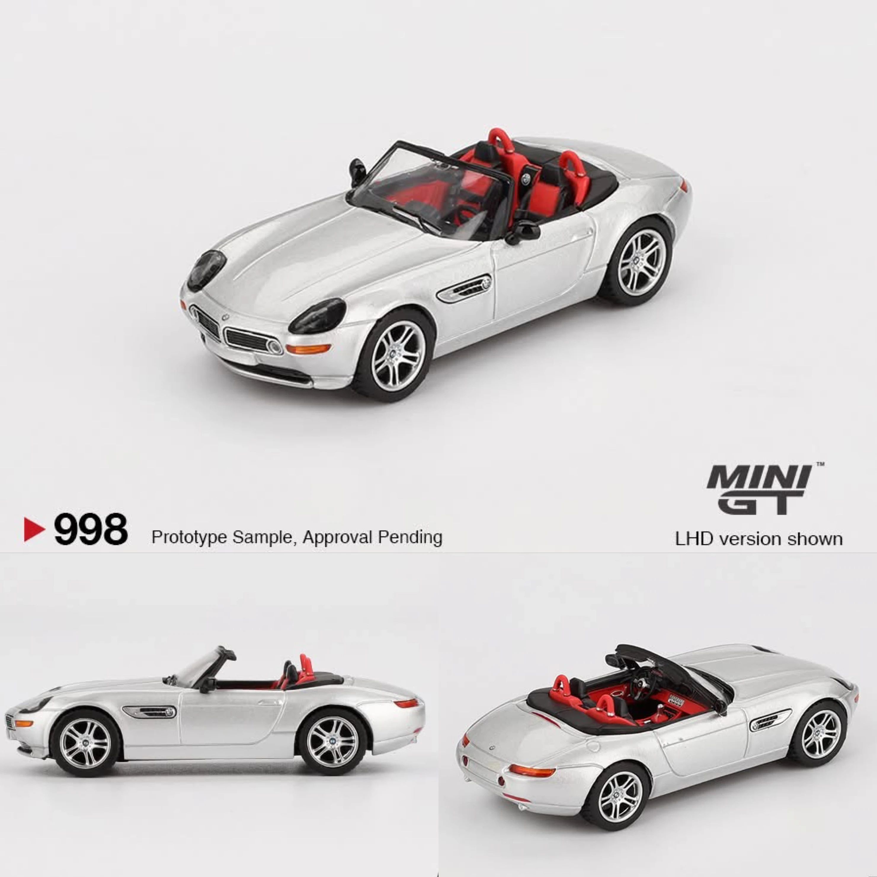 MINI GT 998 BMW Z8 Silver