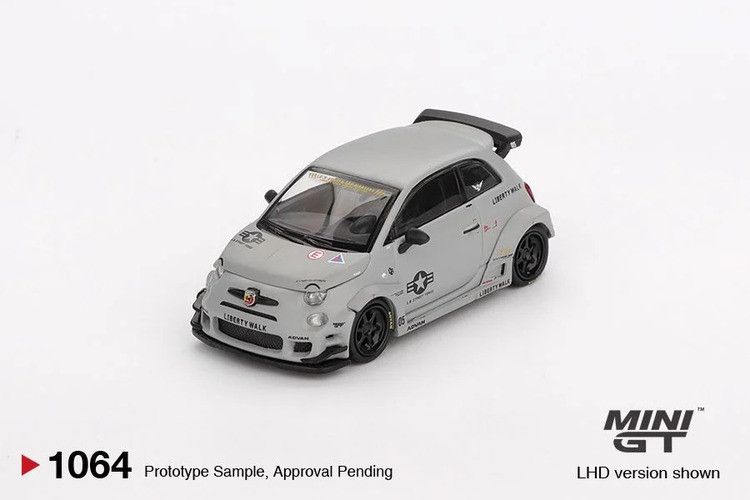 MINIGT 1064 1/64 飛雅特 Abarth 595 LB WORKS Abas Works Fighters