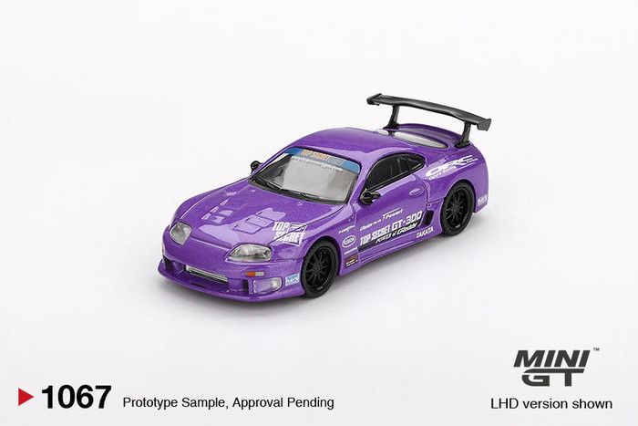 MINIGT 1067 1/64 豐田 Toyota Supra A80 Top Secret GT-300 紫