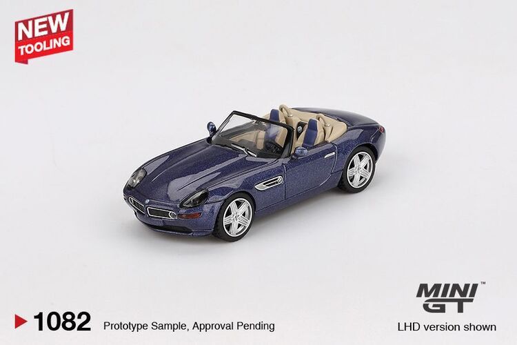 MINIGT 1082 1/64 寶馬 BMW Z8 Alpina  Alpine Blue 深藍