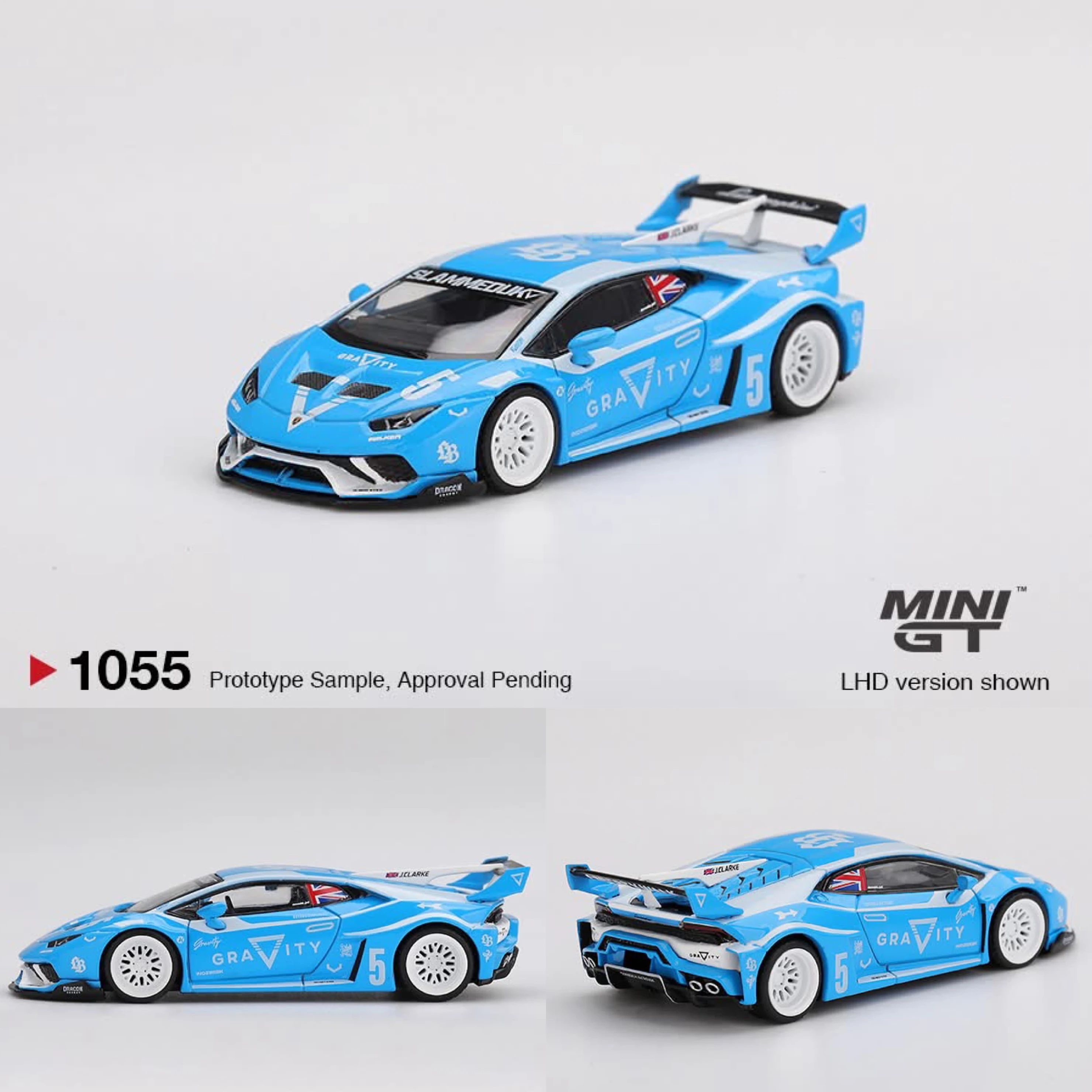 MINI GT 1055 LB★WORKS Lamborghini Huracán GT GRAVITY