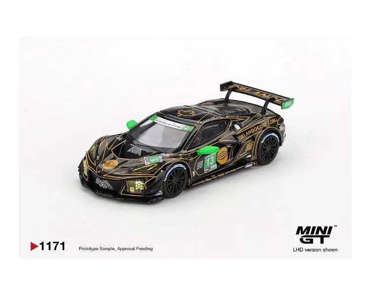 MINIGT 1171 1/64 雪佛蘭 Corvette Z06 GT3.R #13 2025 Daytona 24H
