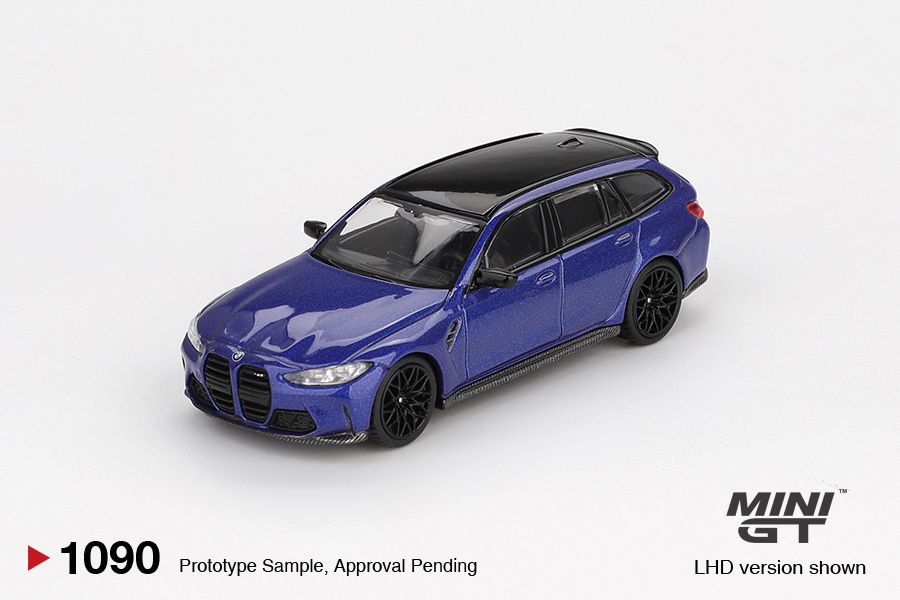 MINI GT 1090 1/64 寶馬 BMW M3 Competition Touring Portimao 金屬藍