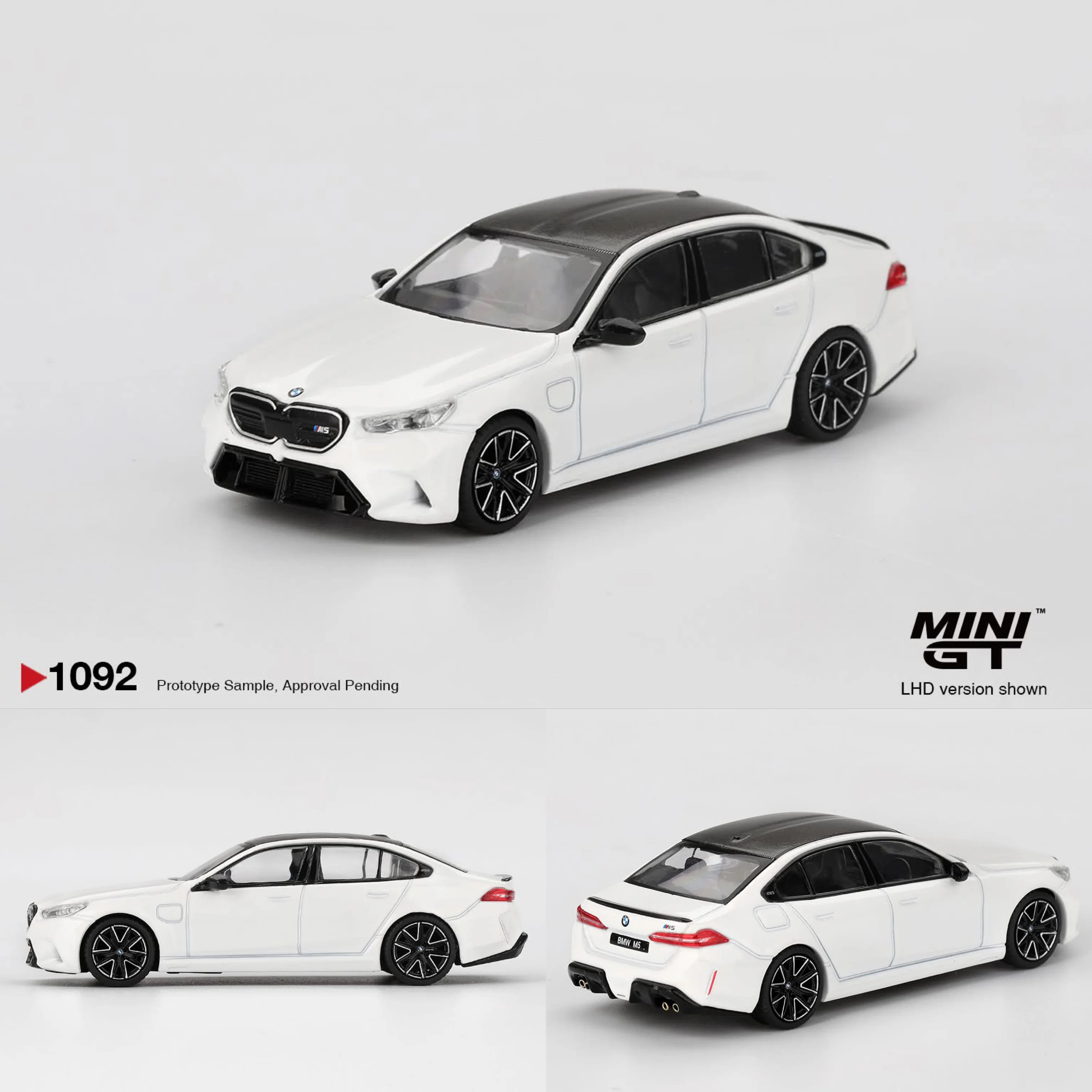 MINI GT 1092 BMW M5 Alpine White minigt 白 模型車