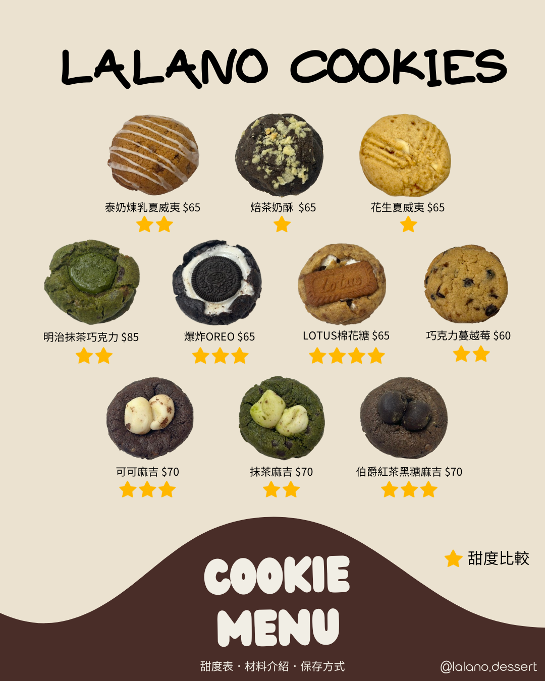 LALANO常溫甜點