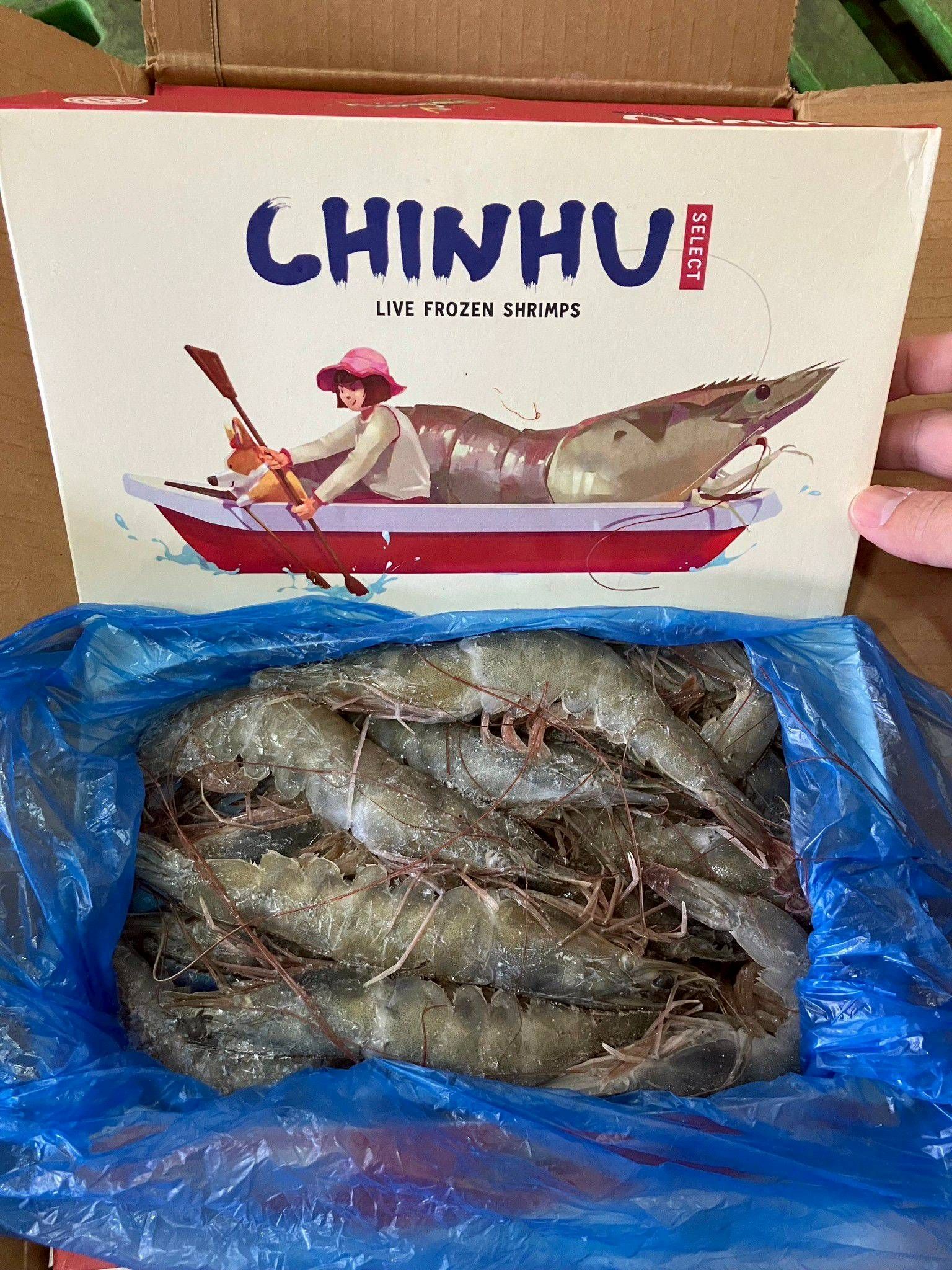 🦐【30/40厄瓜多白蝦 淨重700g】🦐一盒超多隻｜ 簡單川燙｜ 美味上桌