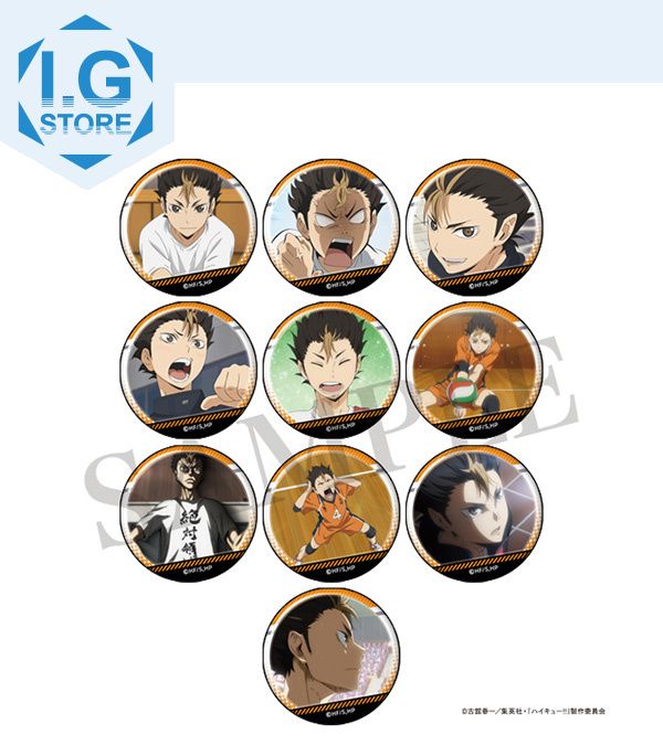 排球少年 I.G STORE 個人徽章BOX【新品 / 再販】