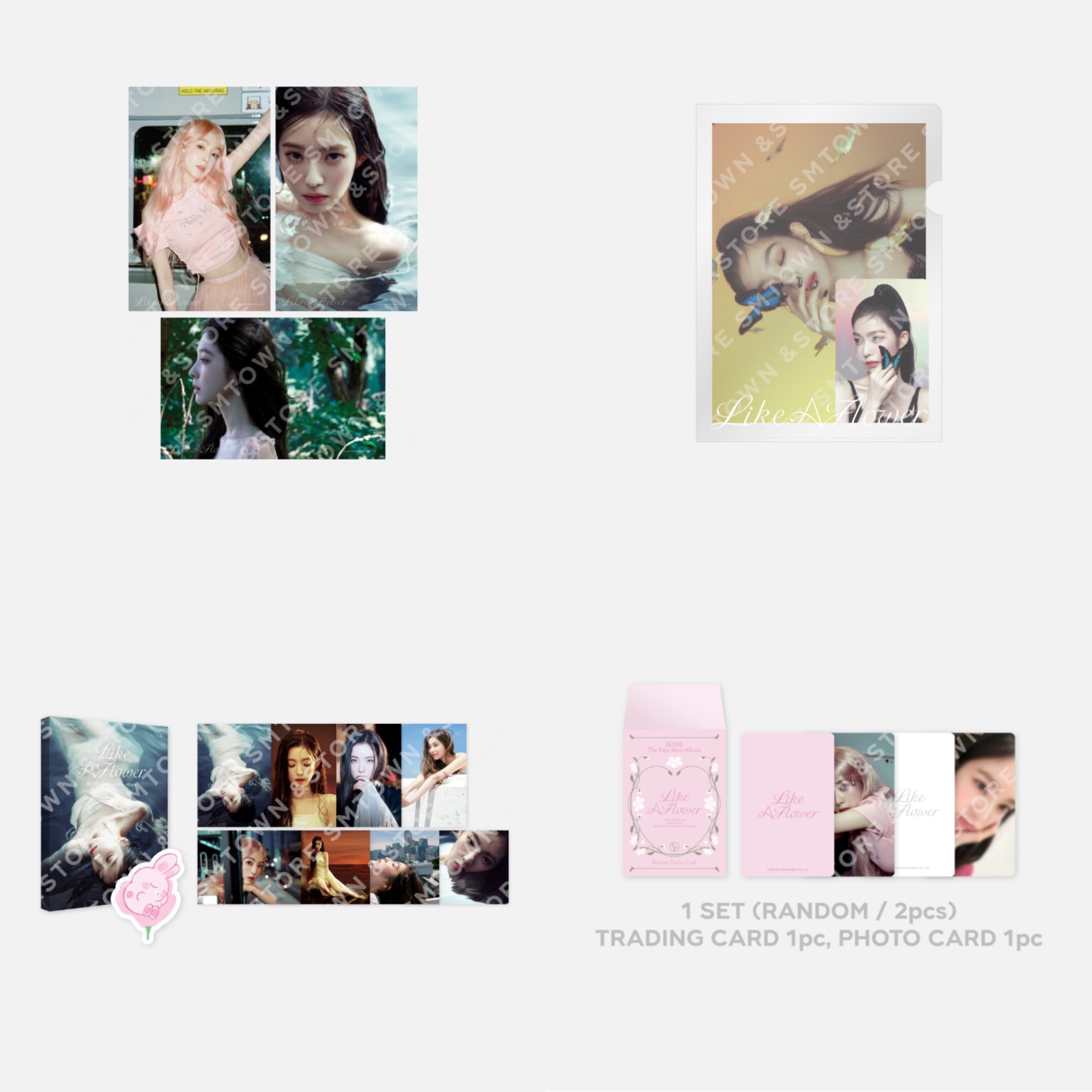 IRENE “Like A Flower”周邊