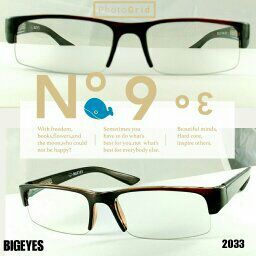 半框光學老花鏡架