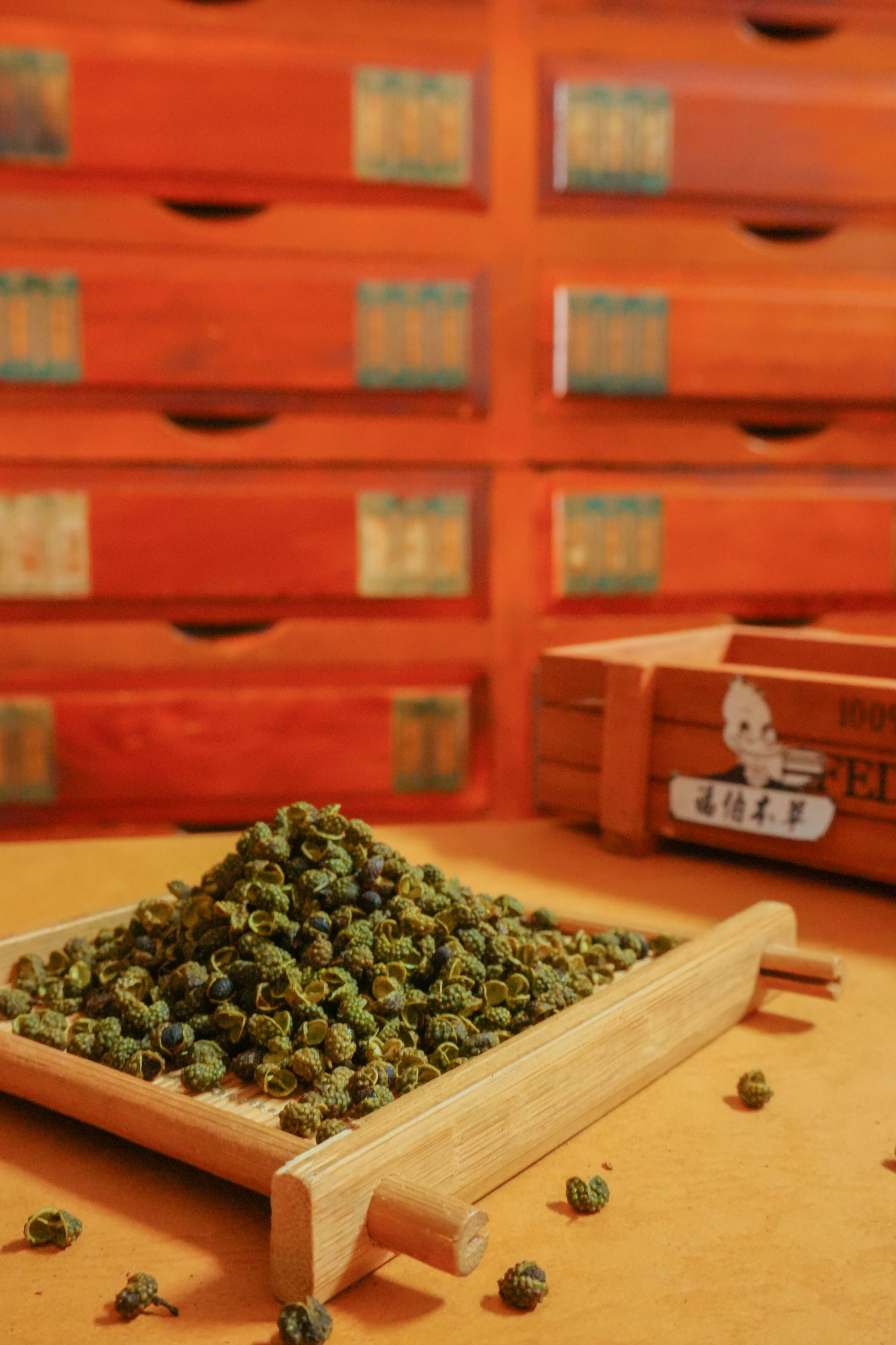 【福伯本草精選】_青花椒原粒/青花椒小粗粉_金陽青花椒_香料_麻辣火鍋青麻椒_水煮魚