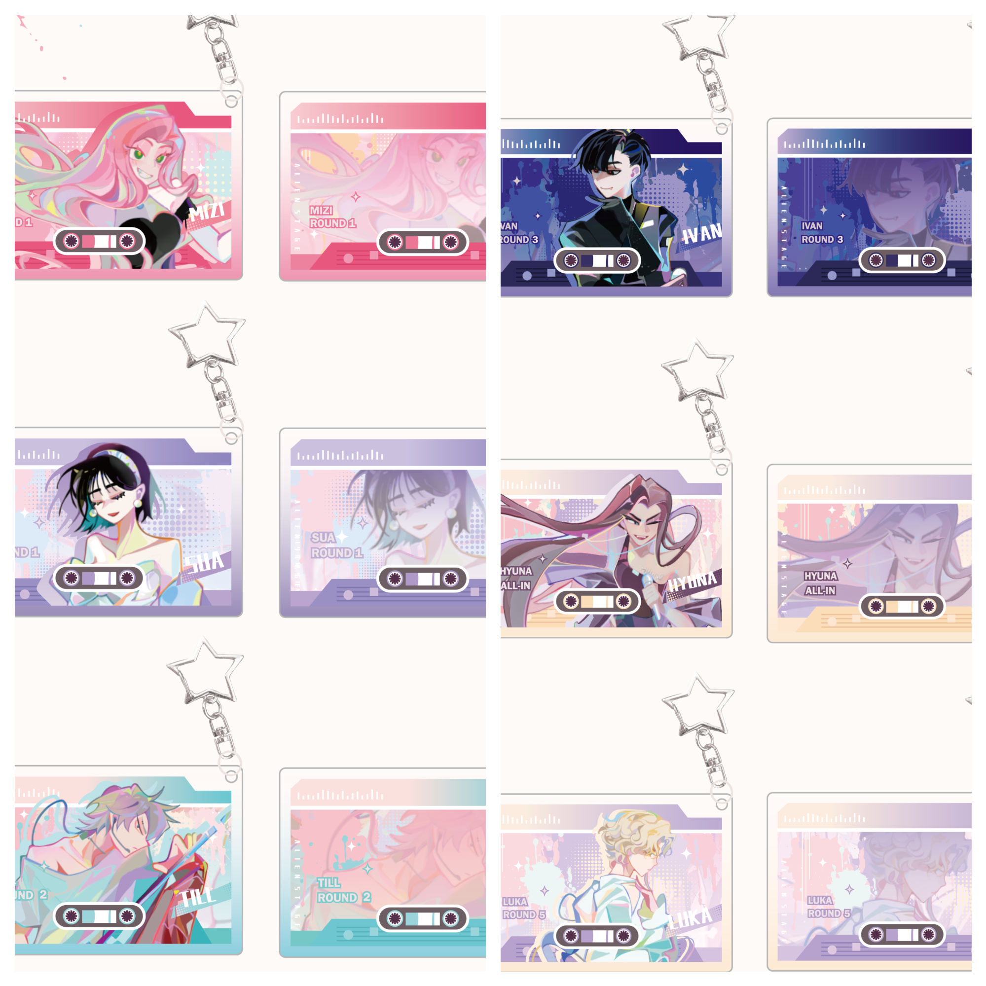 同人 周邊 壓克力吊飾 立牌 IvanTill （繪師：知祁然）