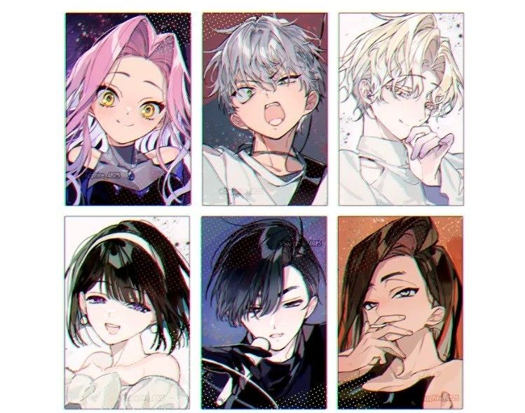 同人 各系列小卡（MiziSua、LukaHyuna不拆）（繪師：4825）