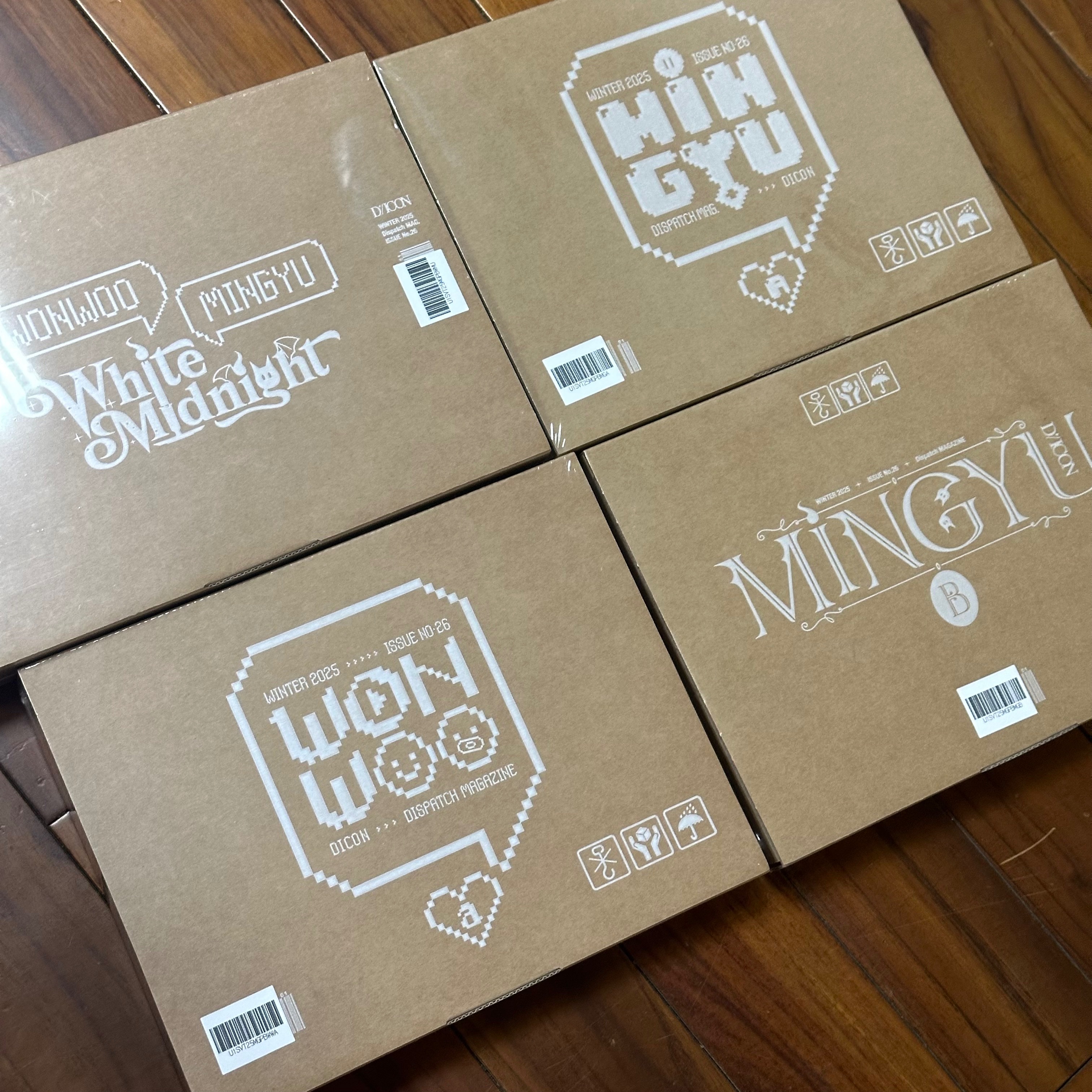 SVT珉佑DICON雜誌（皆全新未拆含Wvs特典）