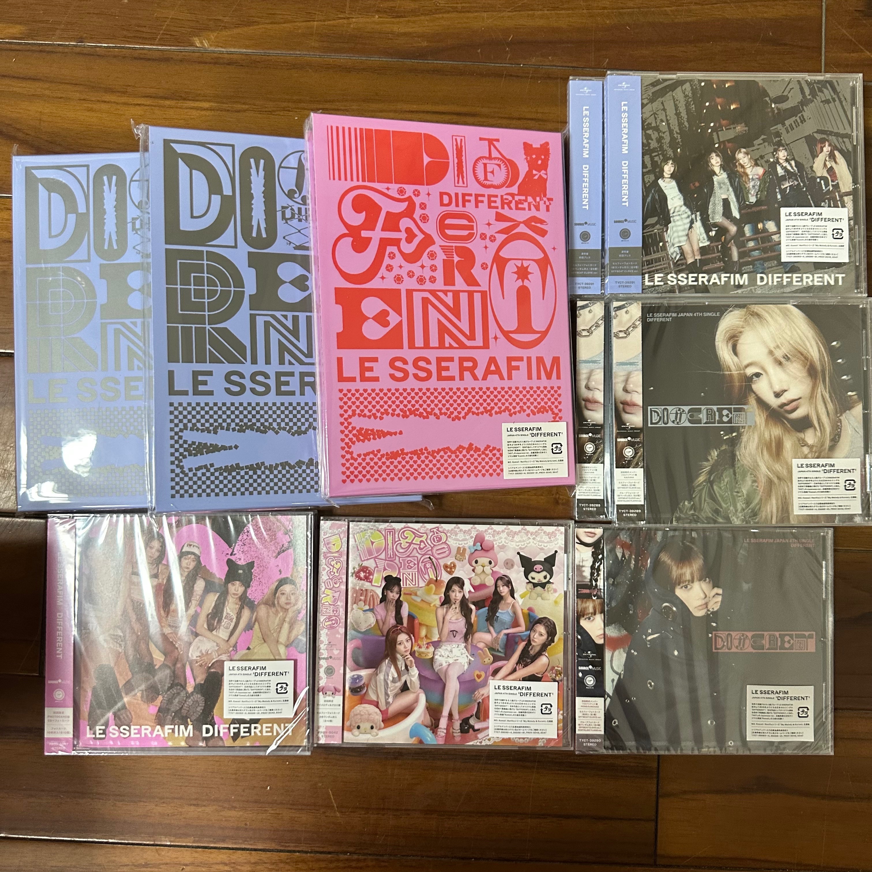 LE SSERAFIM日專（皆為未拆專）