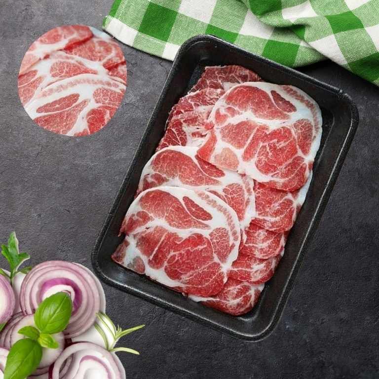 臺灣活菌梅花豬肉片