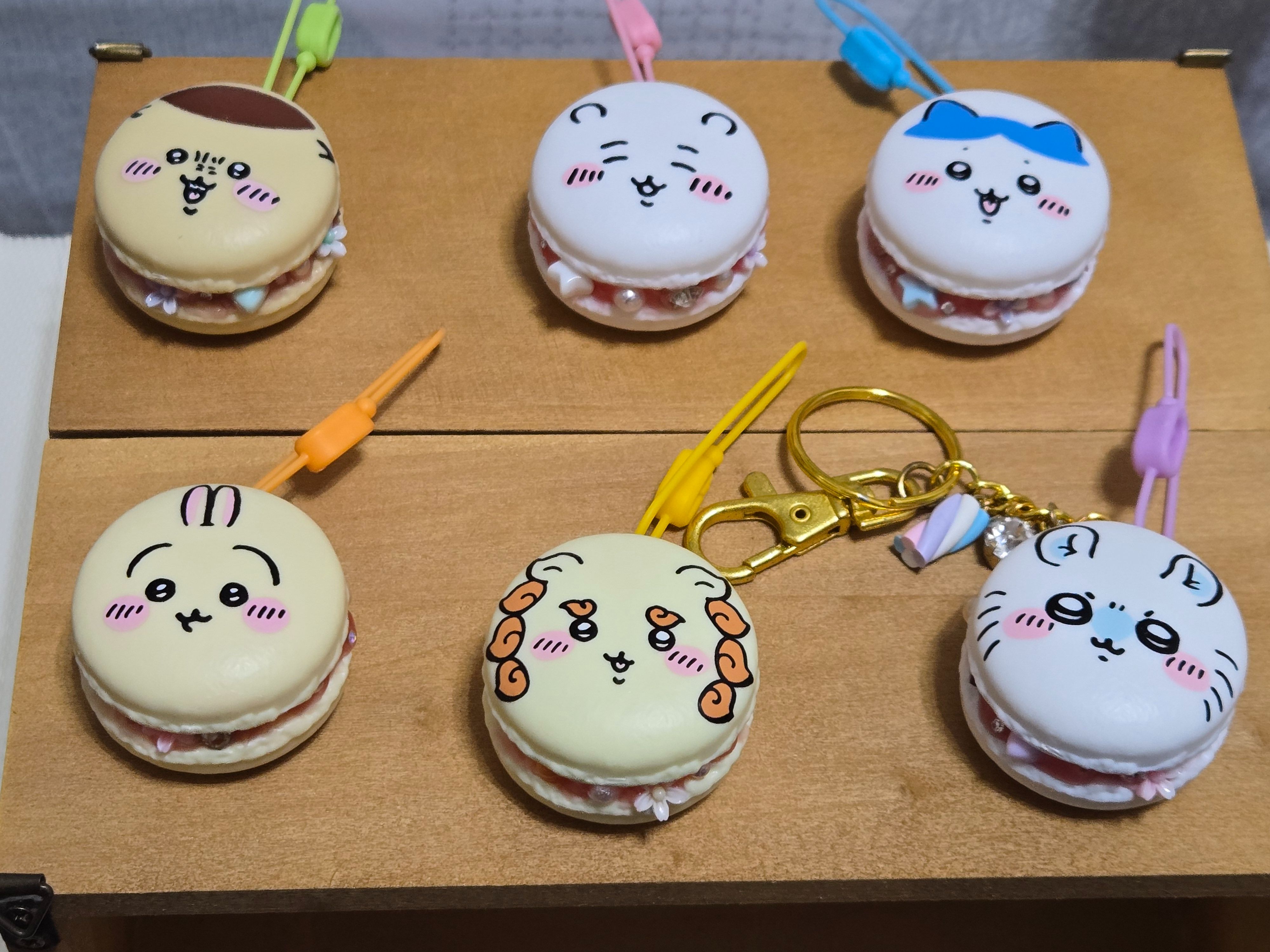 吉伊卡哇 馬卡龍玩具 成品6隻