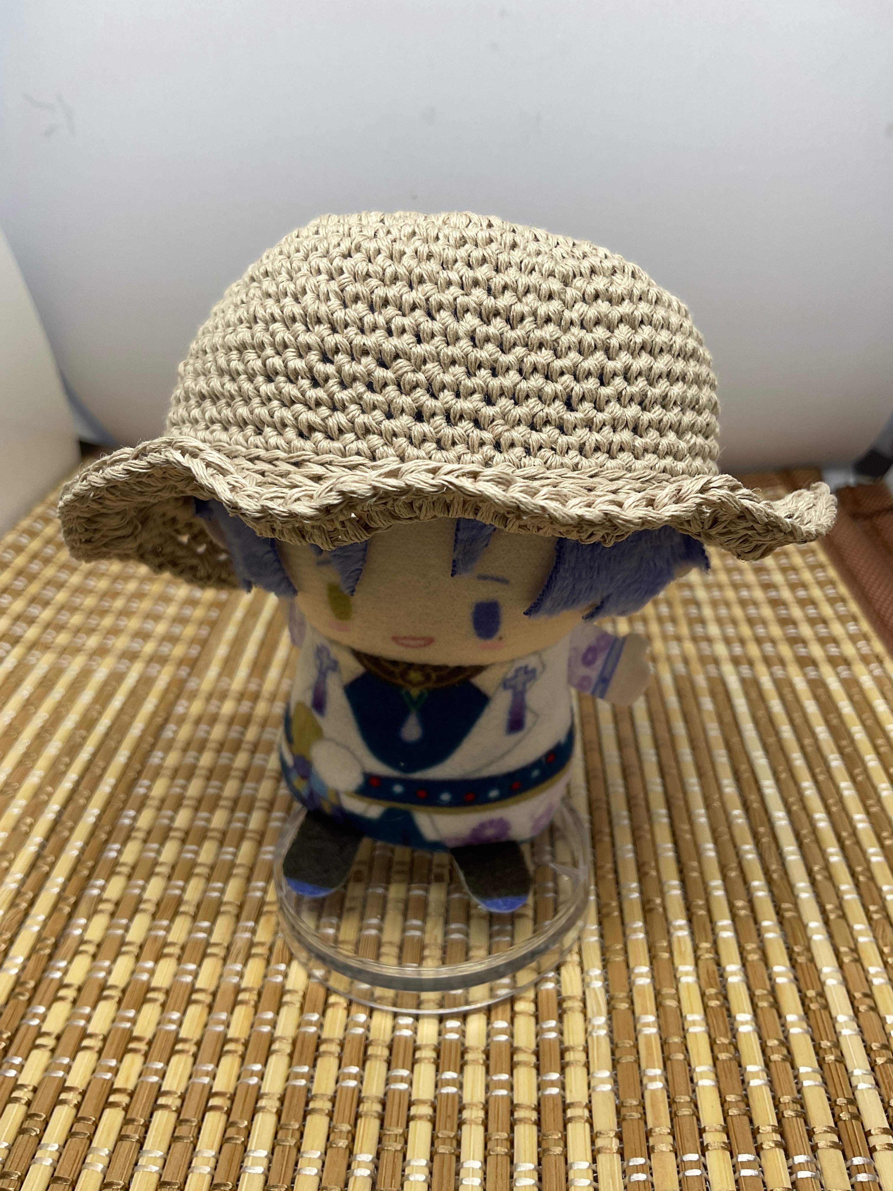 鉤針草帽
