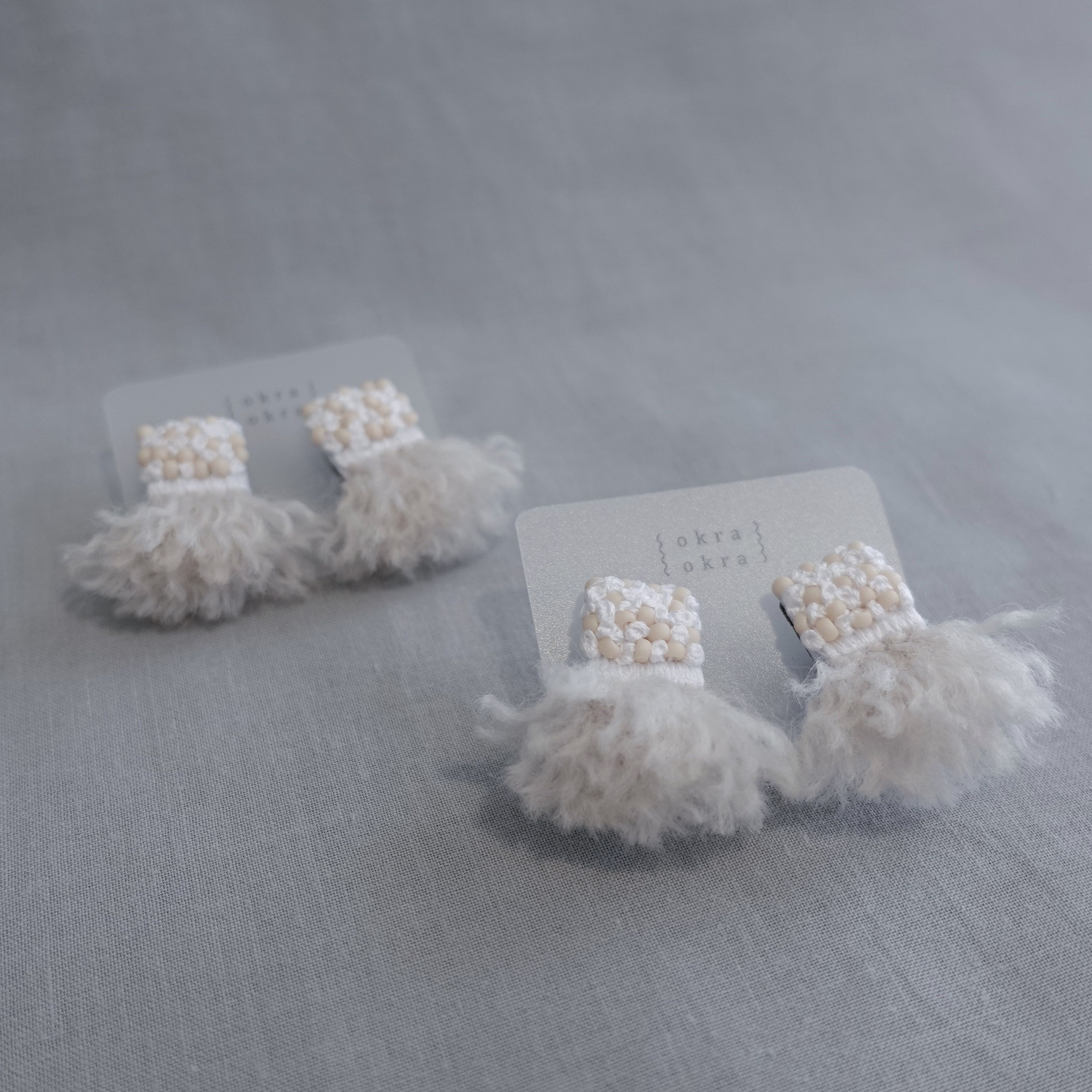 奶霜絮語・手工刺繡耳環