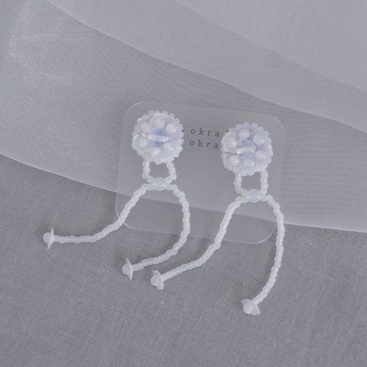 花丸星人・手工刺繡耳環