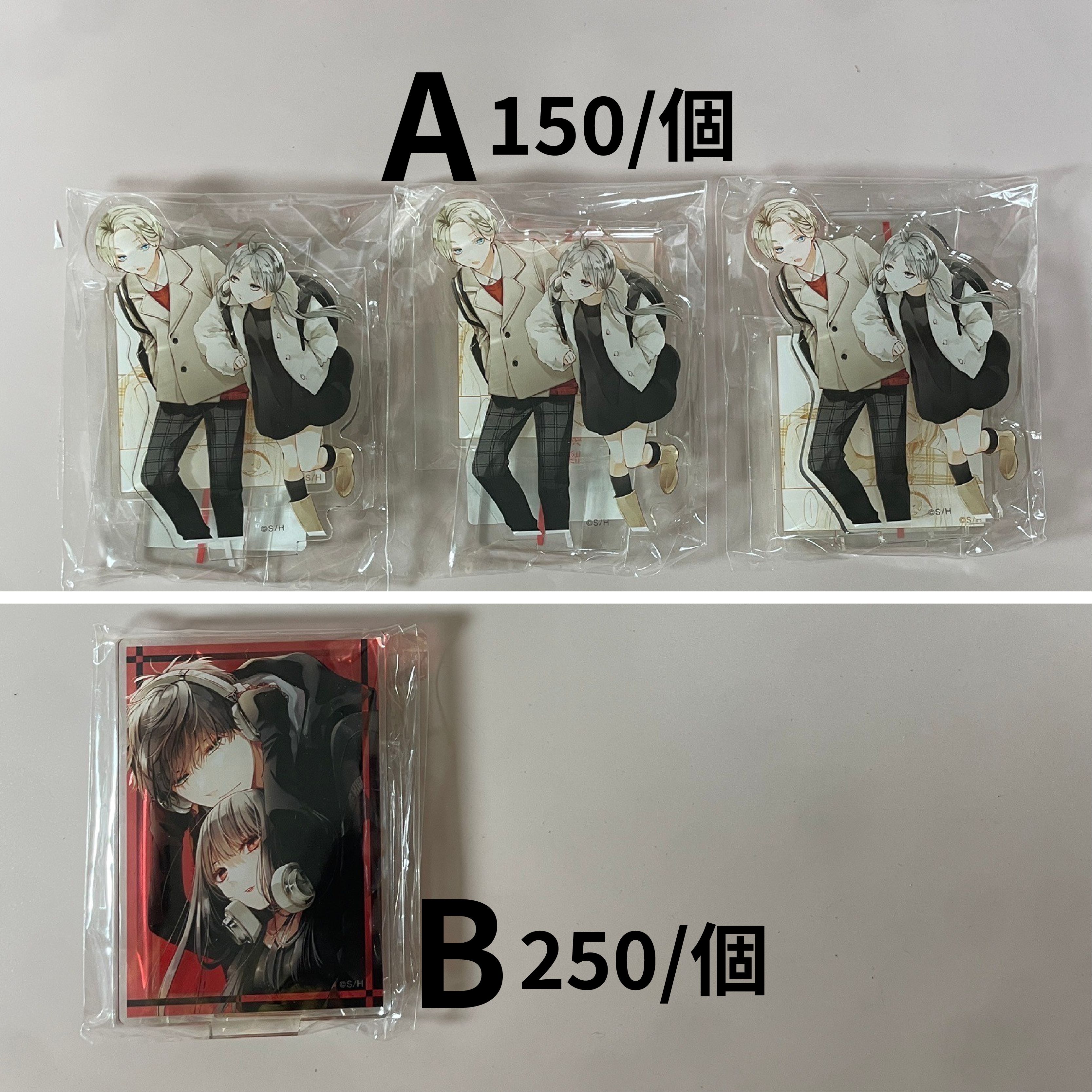 全新 墜落JK與廢人老師 SORA 線上抽賞 壓克力立牌