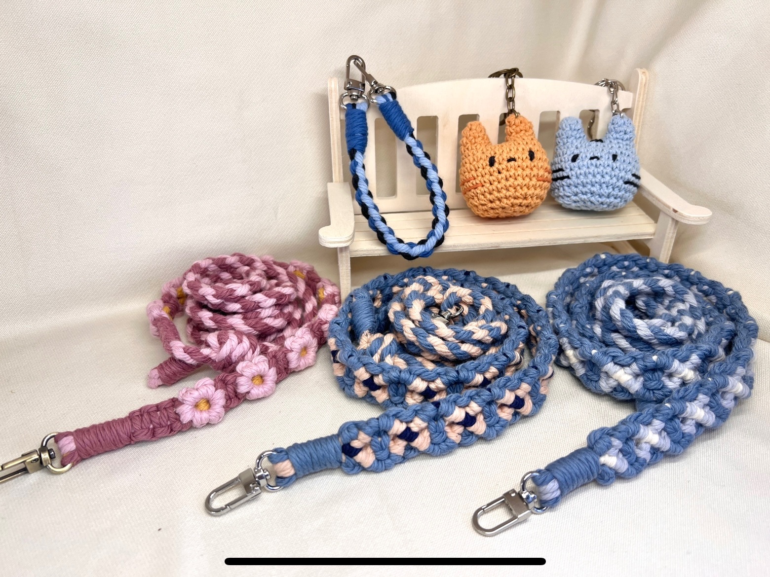 （特殊客訂）花磚/小花背帶…..