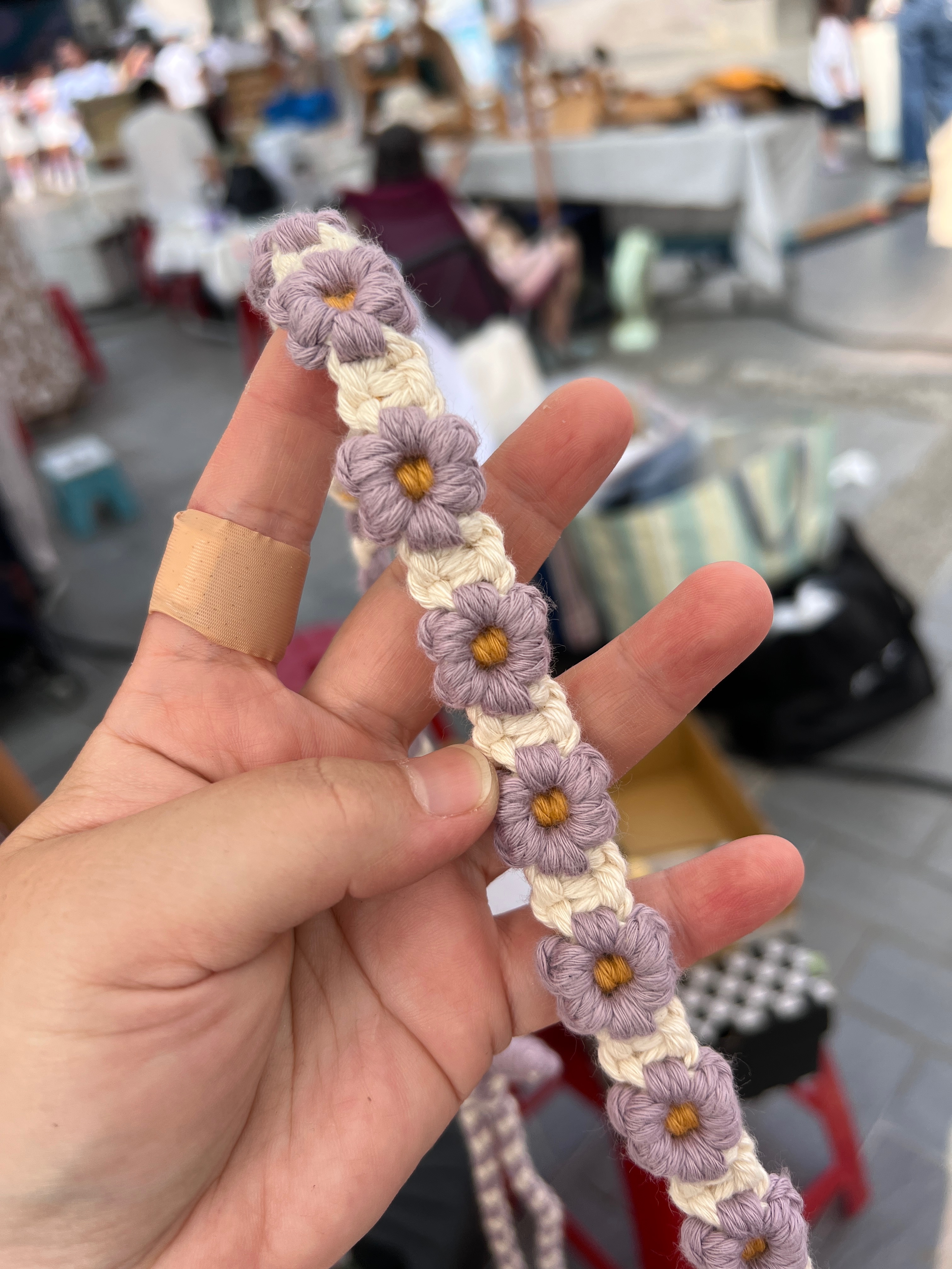 勾追小花系x手機（長）背帶