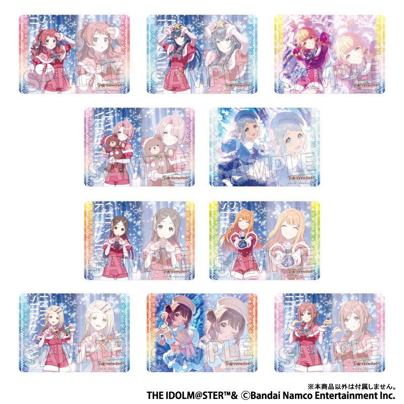 PROOF 橡膠桌墊 滑鼠墊 學園偶像大師 ’24 聖誕節