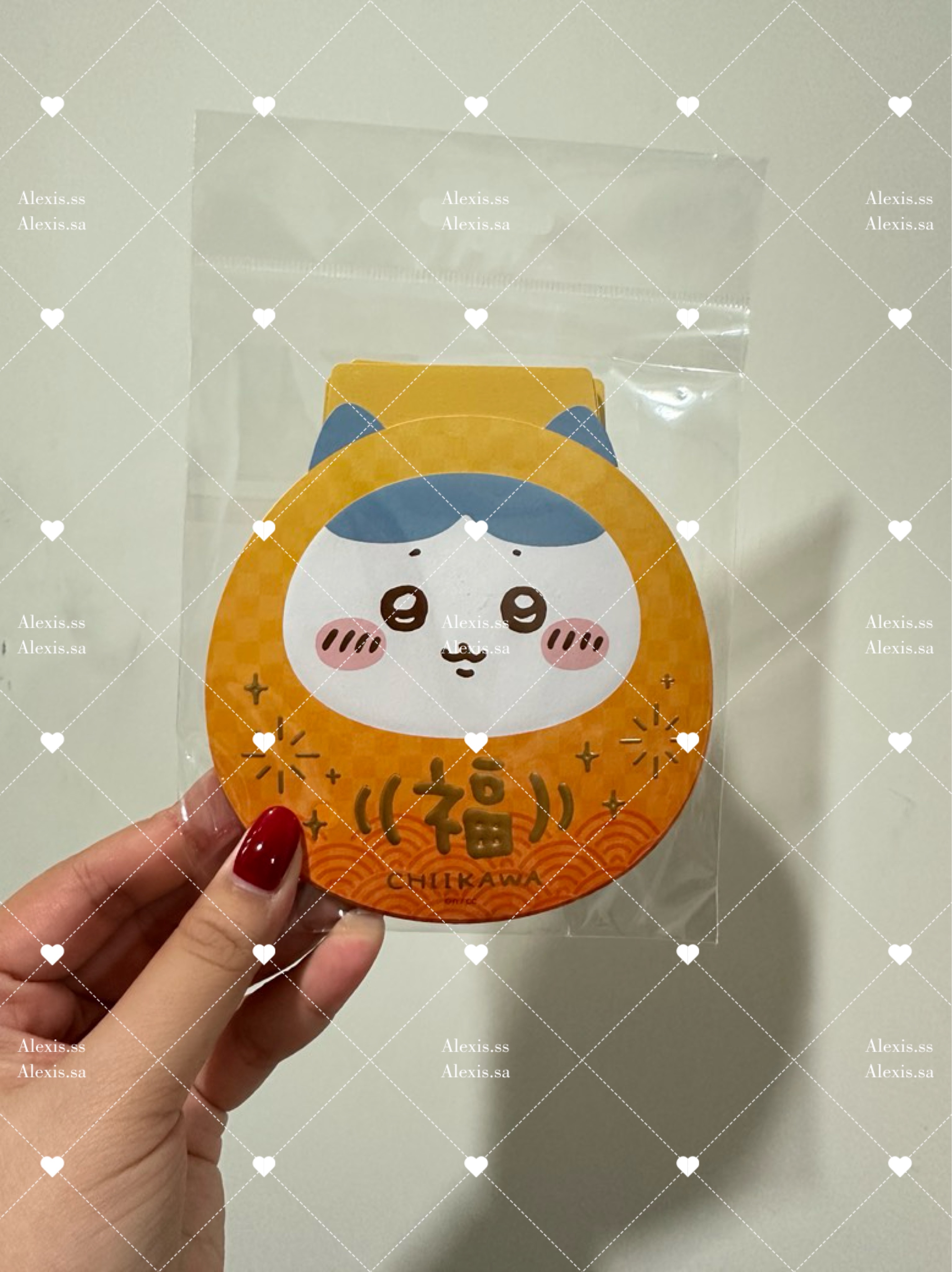 香港版吉伊卡哇chiikawa 小八hachiware達摩紅包袋 一包6個不拆售