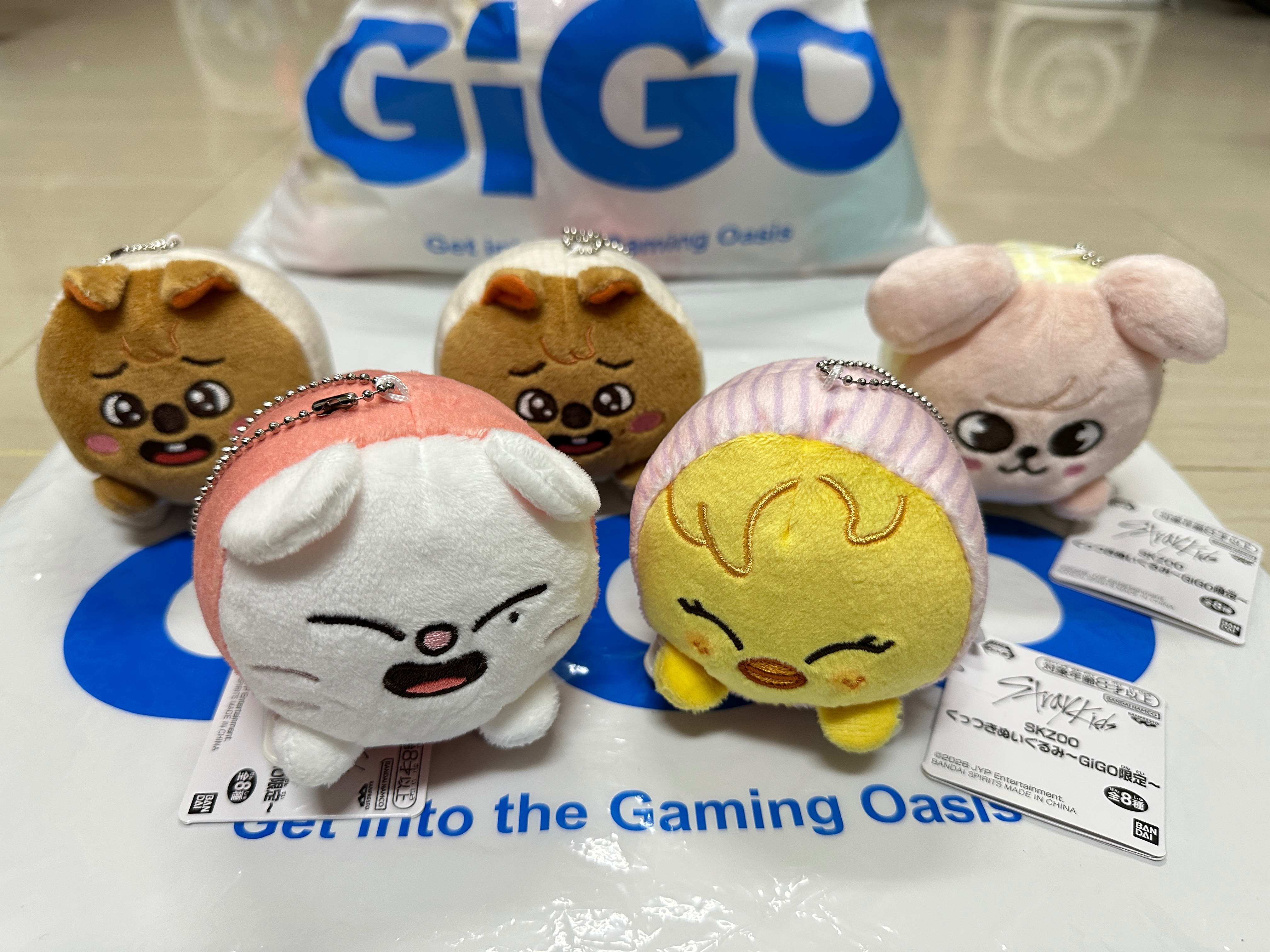 SKZOO GIGO限定趴娃