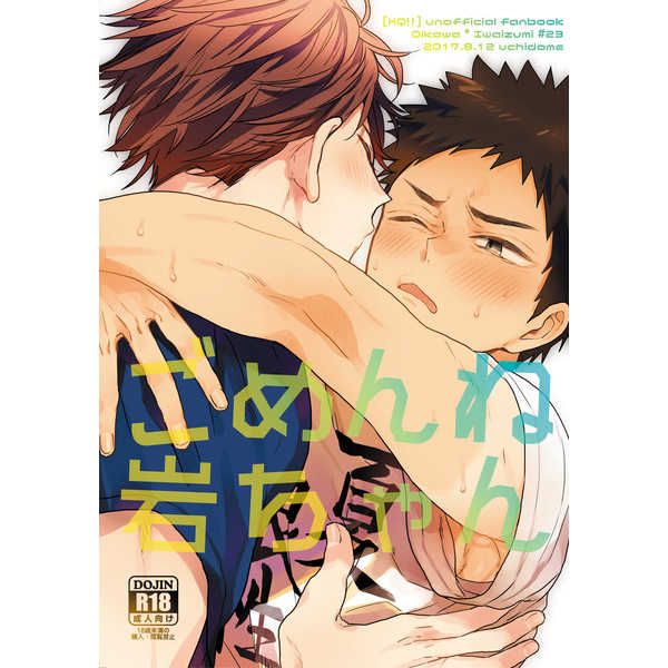 日版HQ排球少年同人誌-及川岩泉（及岩）/ウチドメ【ごめんね岩ちゃん】