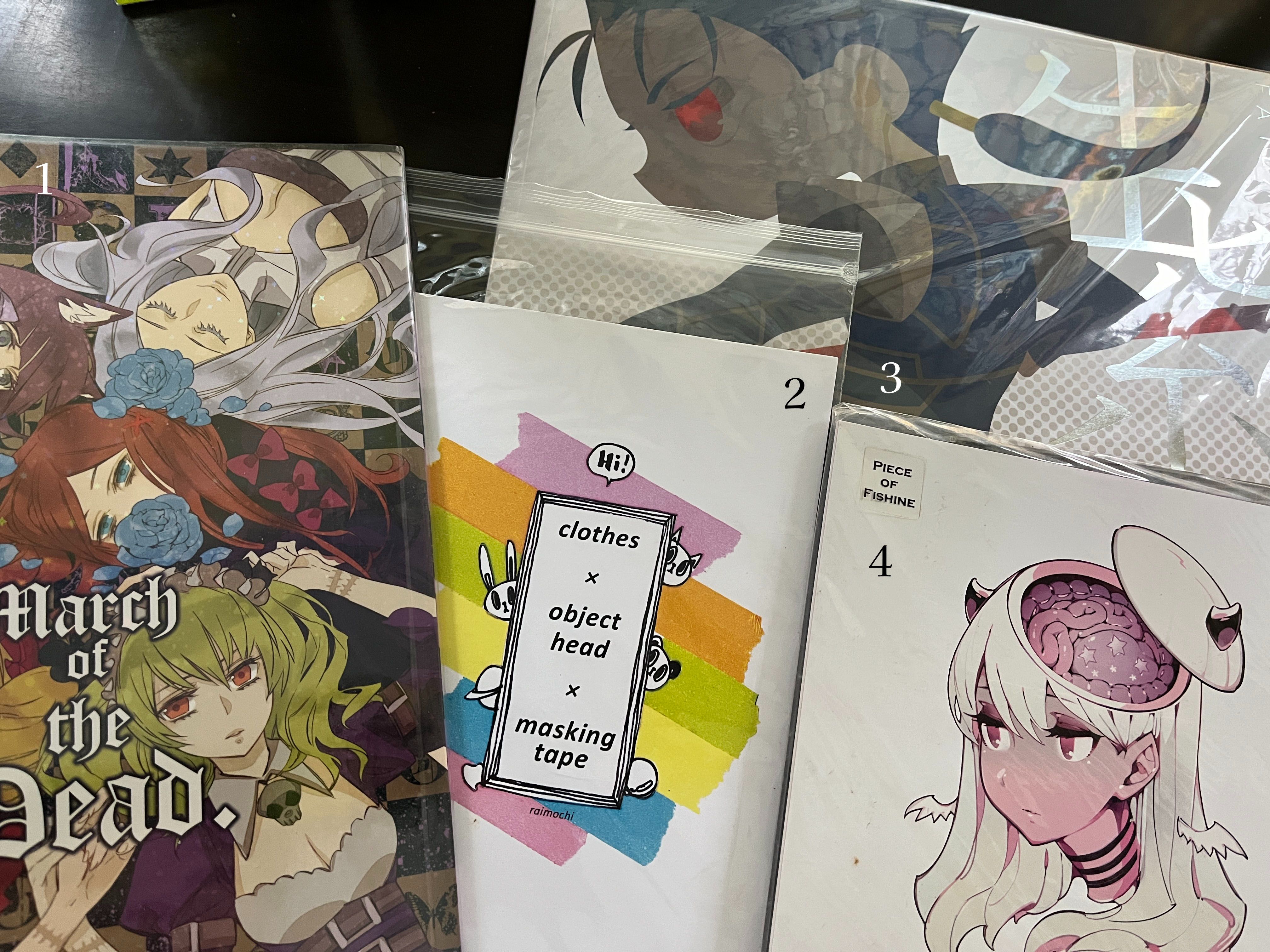 綜合同人誌01 UL，FATE，原創
