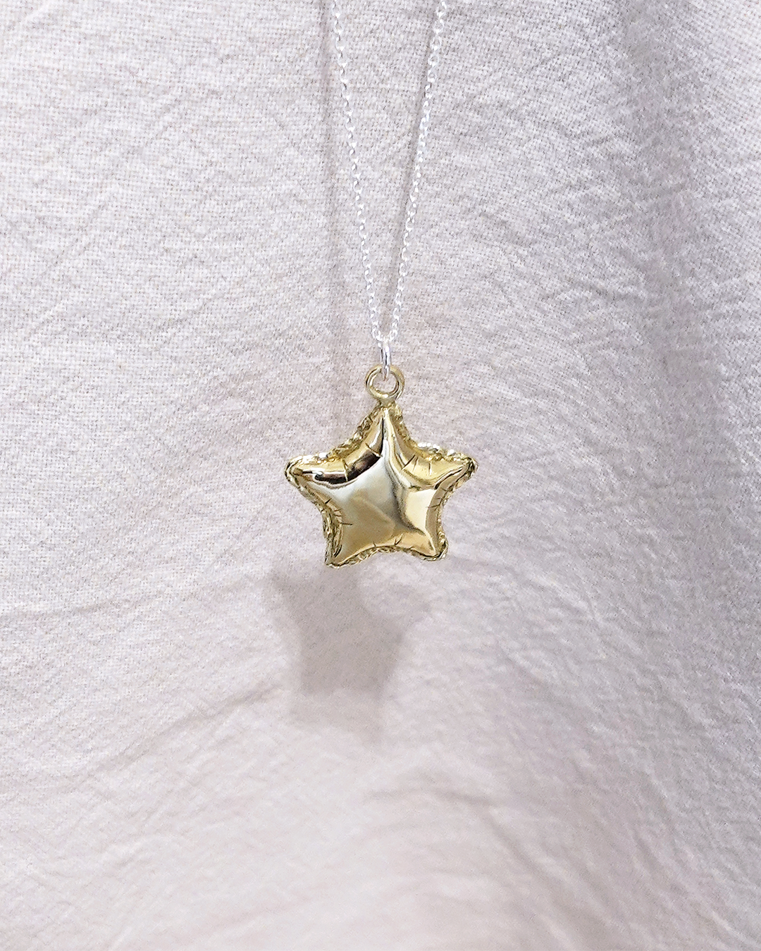 星星氣球項鍊 （接單製作）