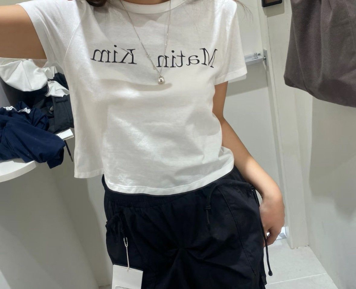 （現+預）Matin Kim 經典logo短袖上衣 極簡穿搭