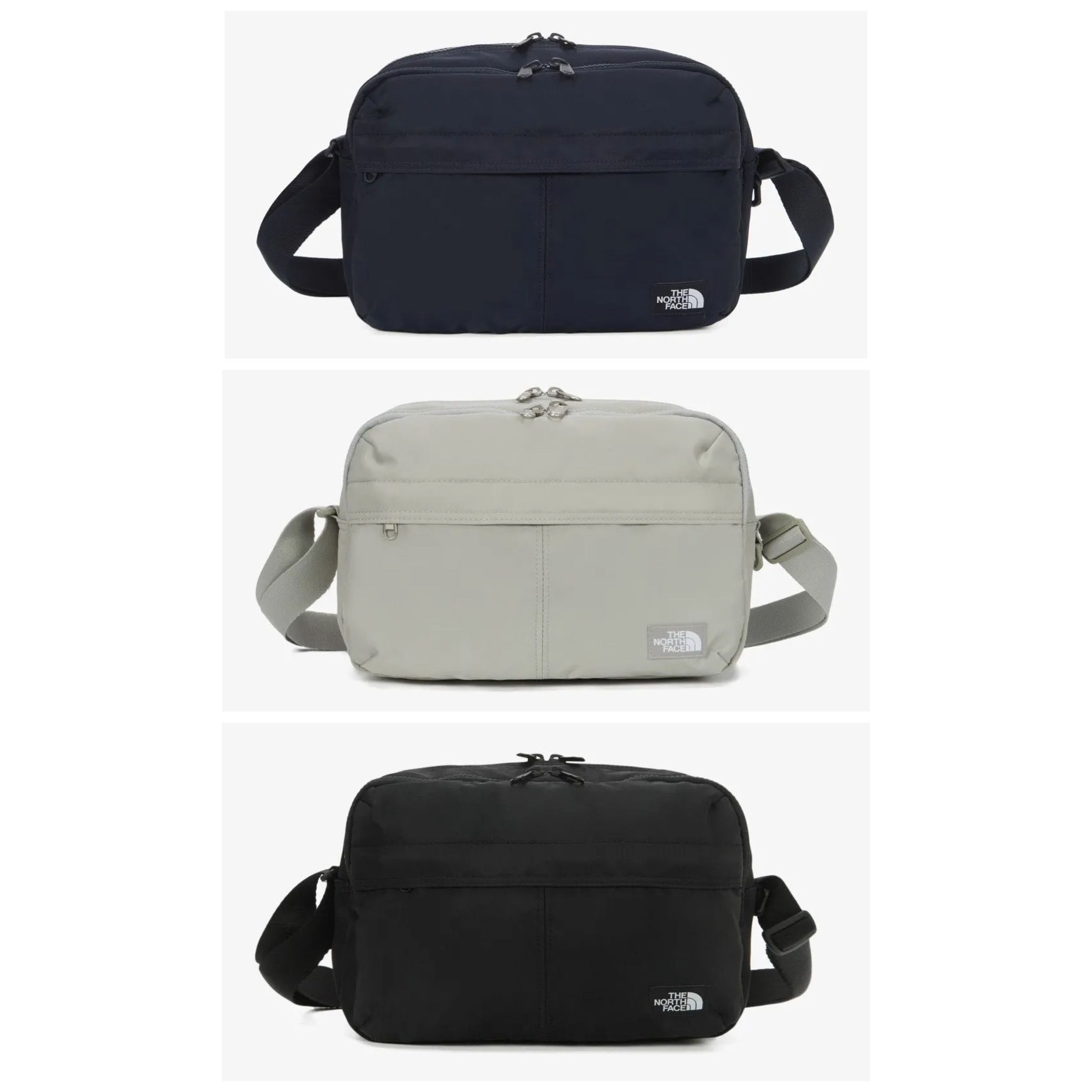 （預購）The north face 斜背小方包 可調節式