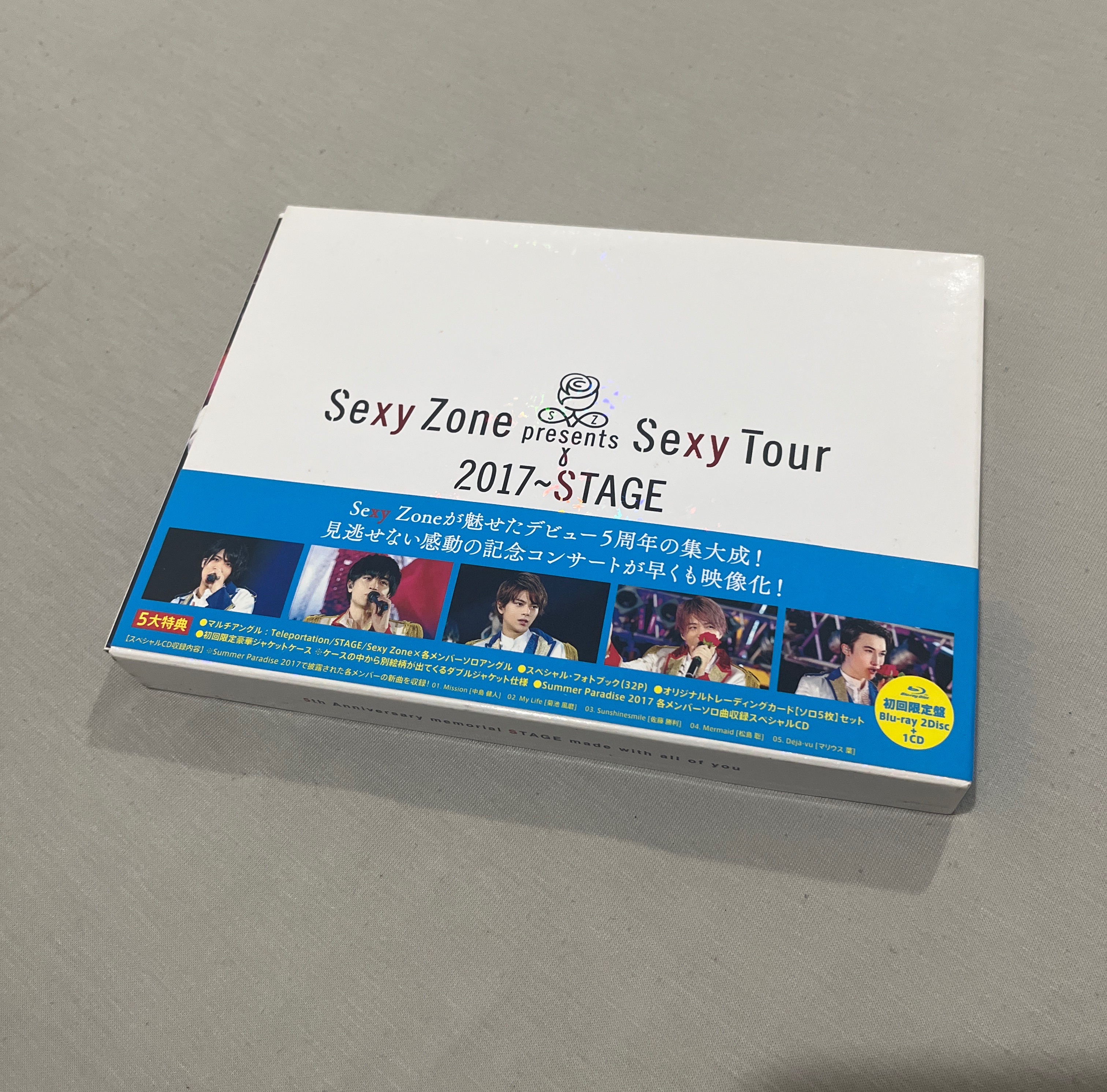 ￼Sexy Zone timelesz 2017 巡迴 Sexy Tour 演唱會藍光DVD 日版