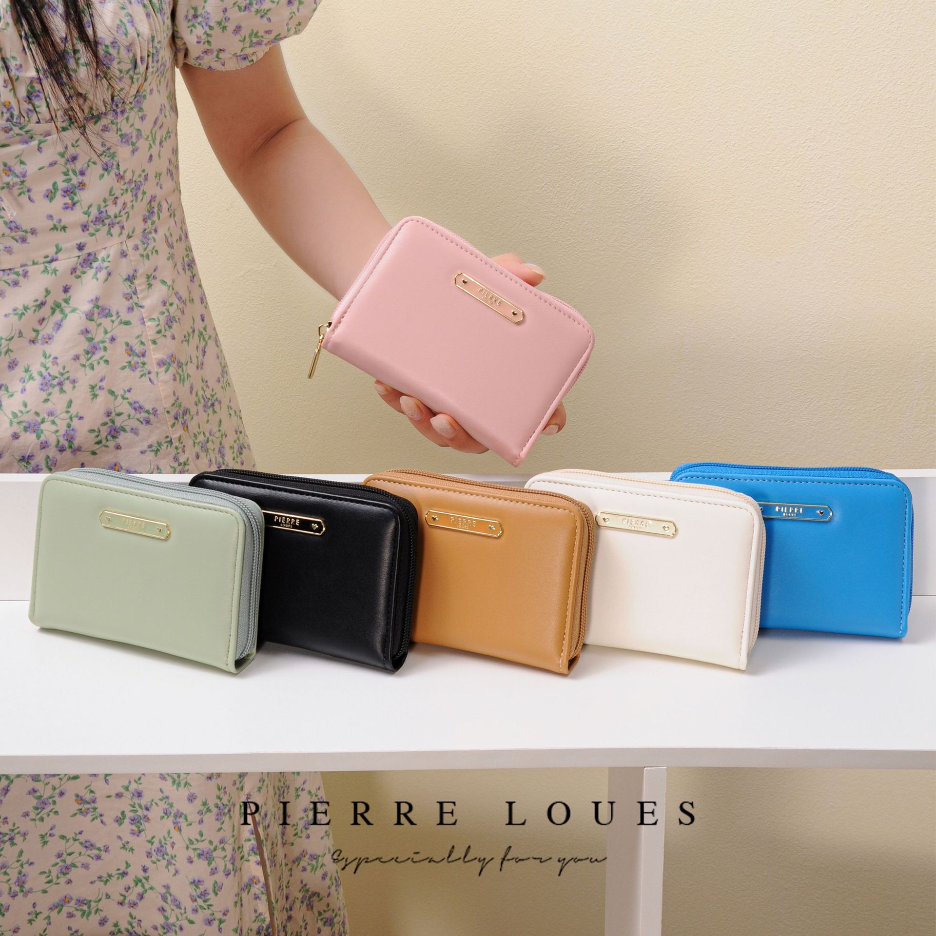 素色零錢短夾（預購）