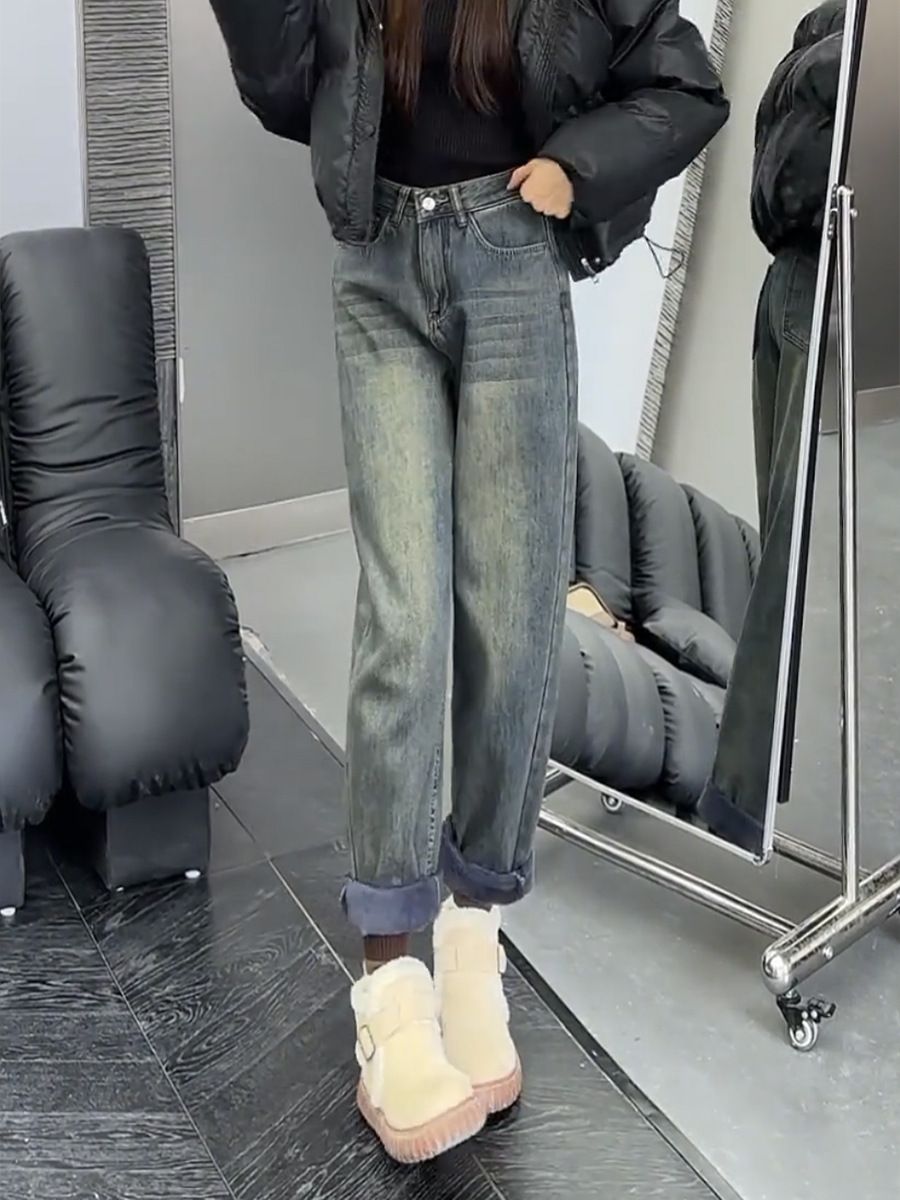 普通款/加厚款不顯胖老爹褲!!!（預購）