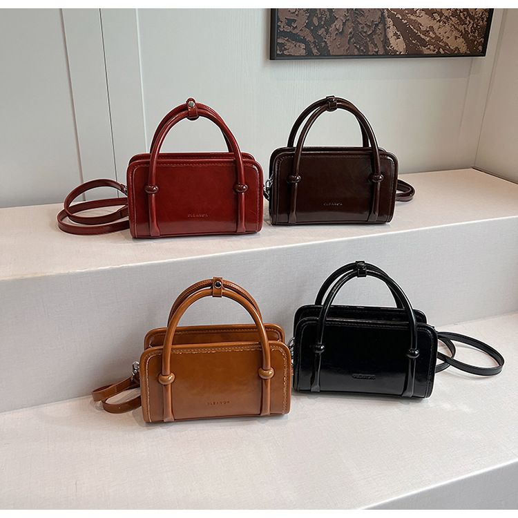 韓國小眾復古枕頭小方包（預購）